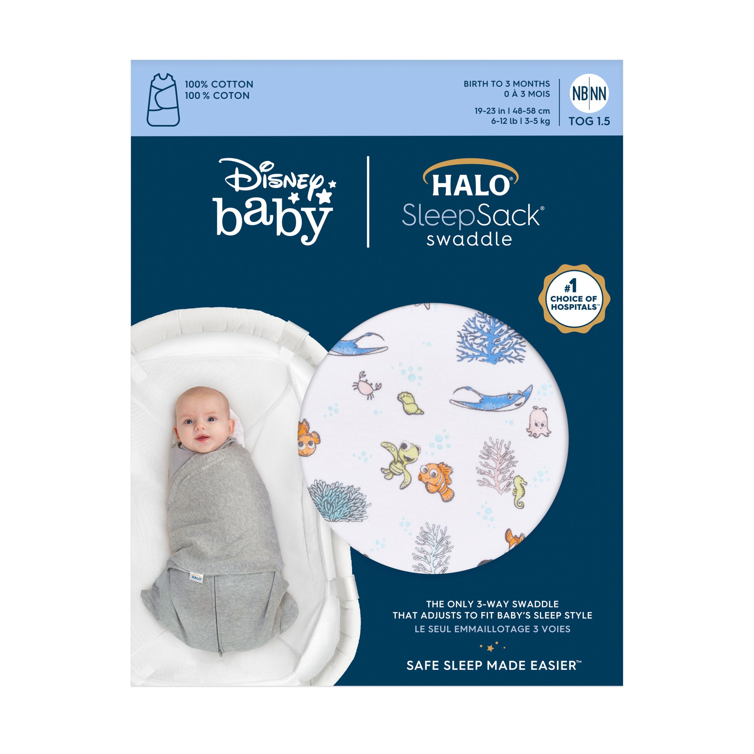Finding Nemo Swaddle Cotton TOG 1.5 - Image 5