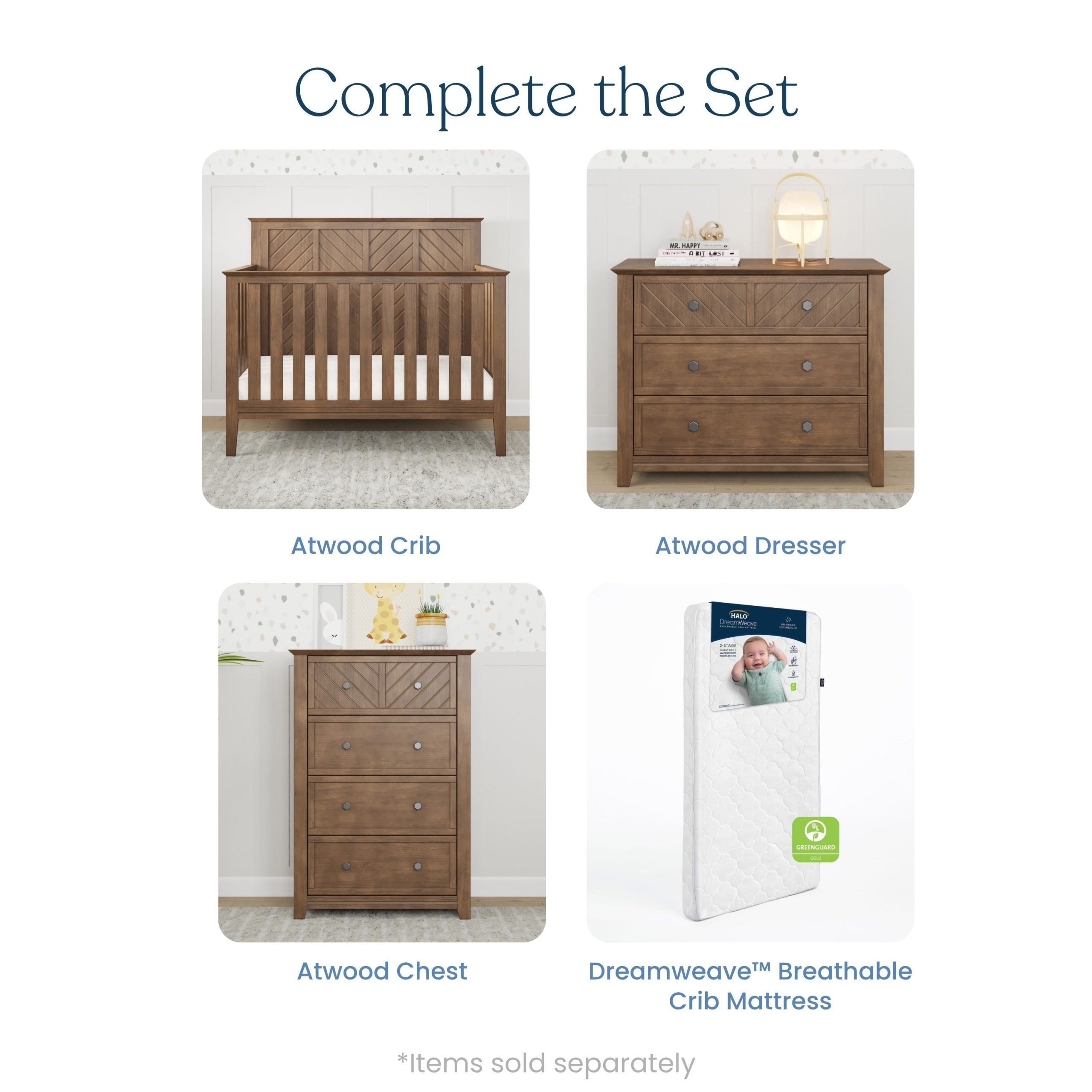 Atwood 4-in-1 Convertible Crib. Cocoa Bean - Image 6