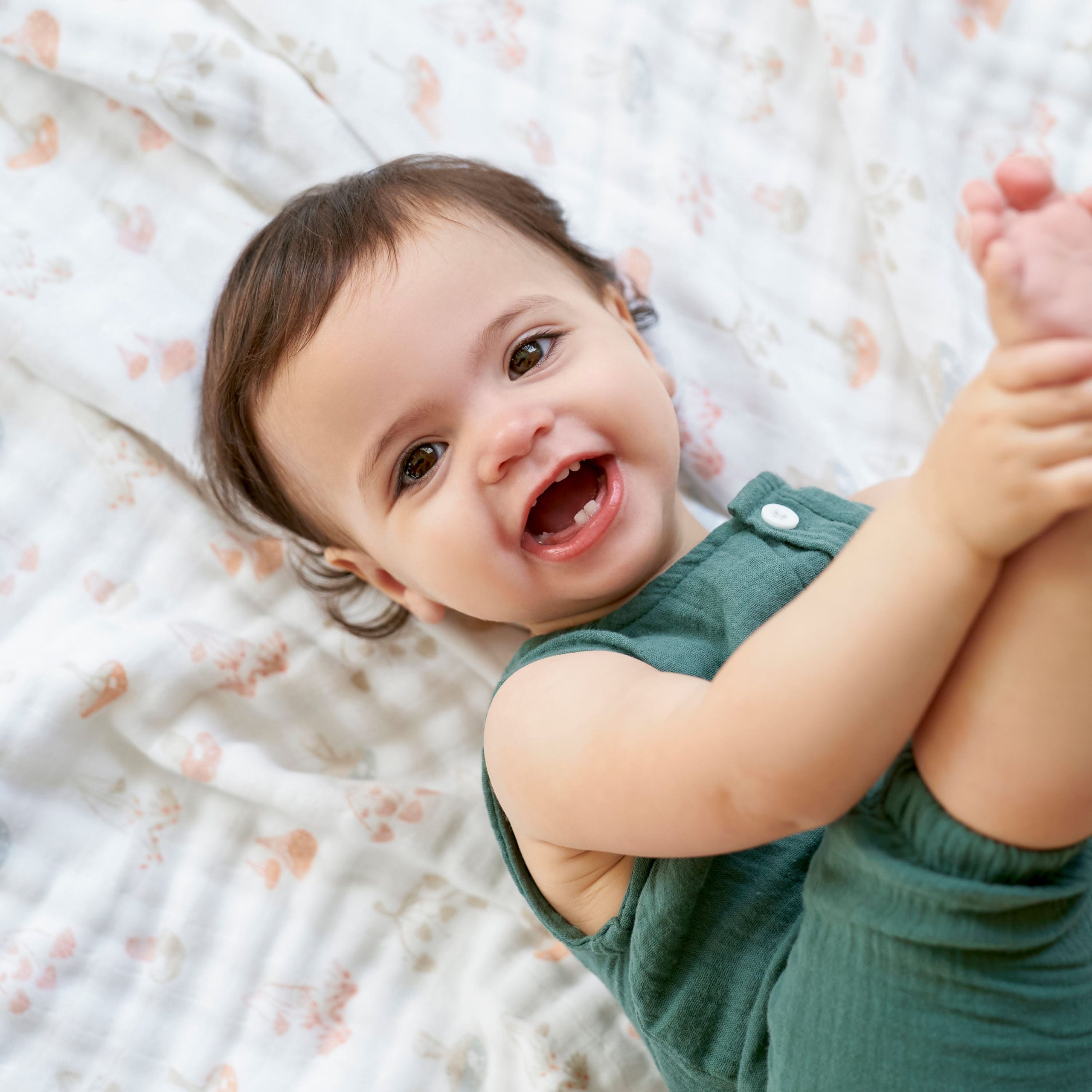 organic cotton muslin dream blanket - Image 3