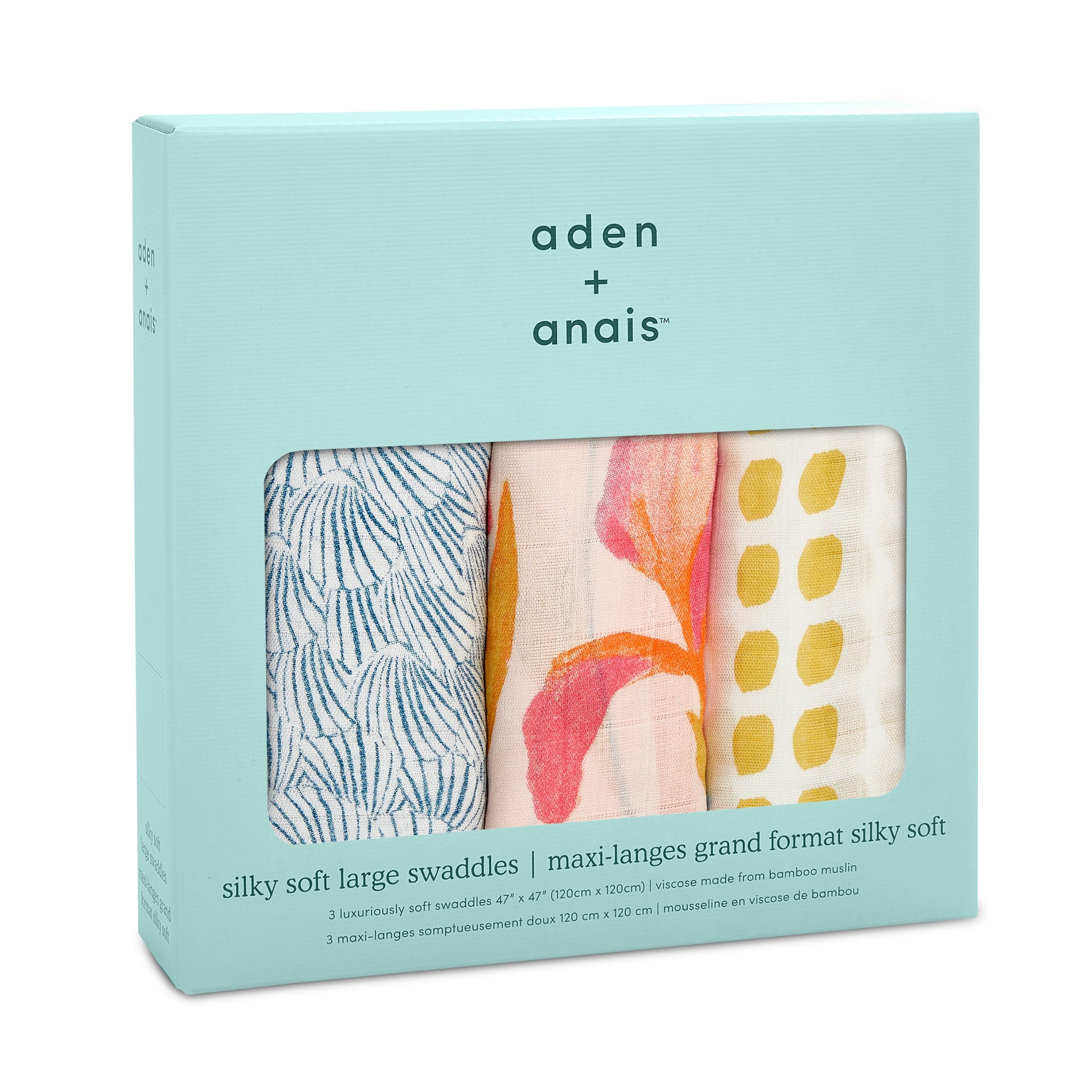 boutique silky soft swaddle blanket 3 pack - Image 4