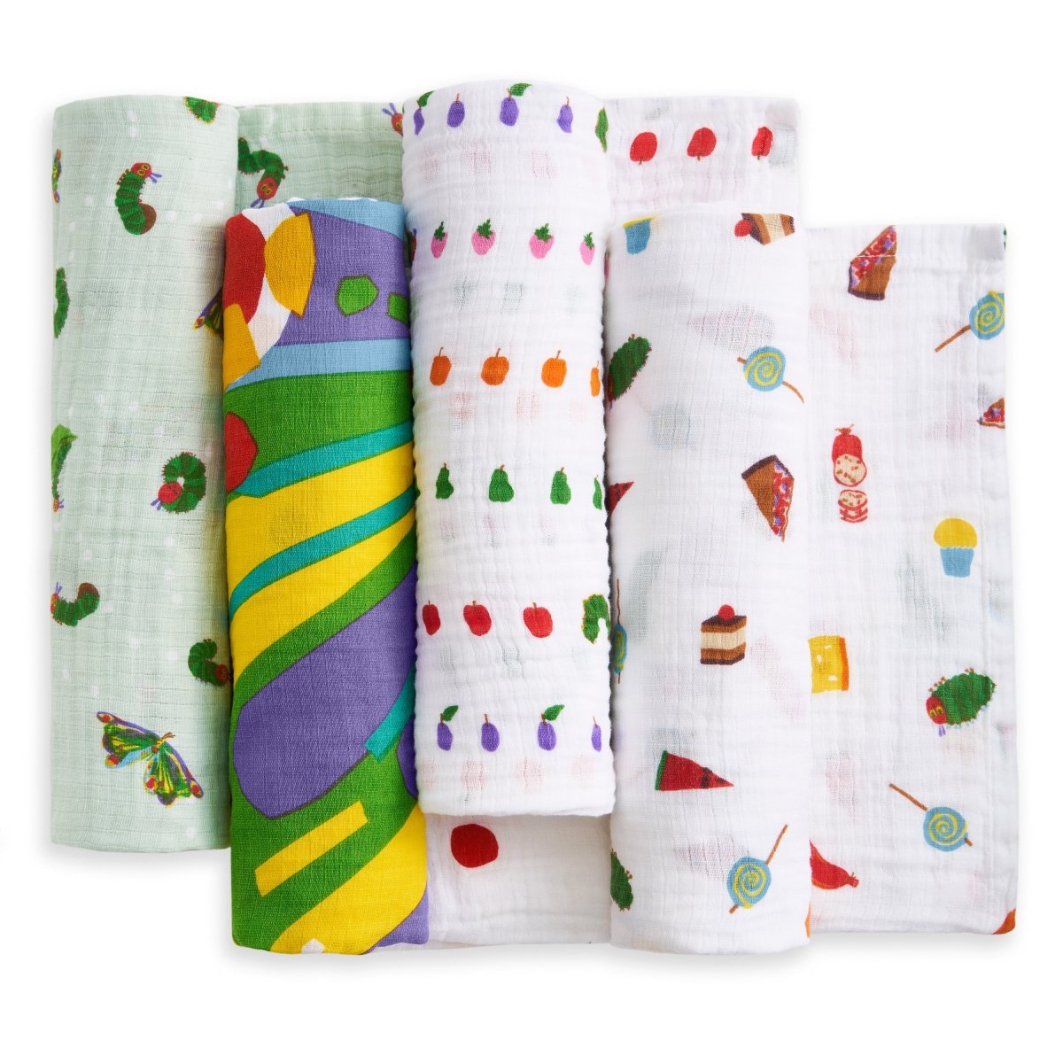 essentials cotton muslin swaddle blanket 4 pack - Image 5
