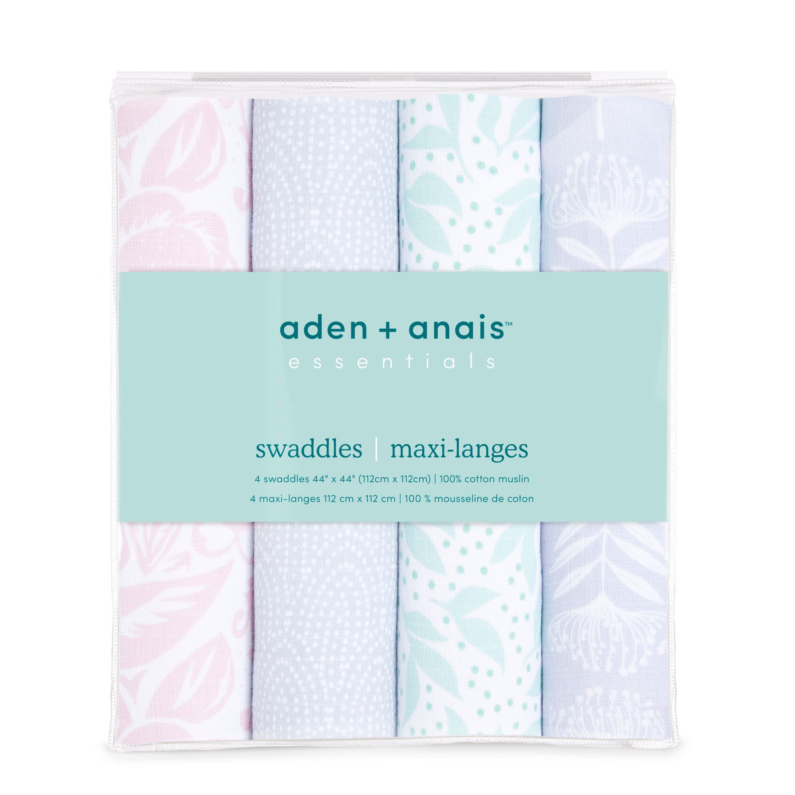 essentials cotton muslin swaddle blanket 4 pack - Image 6