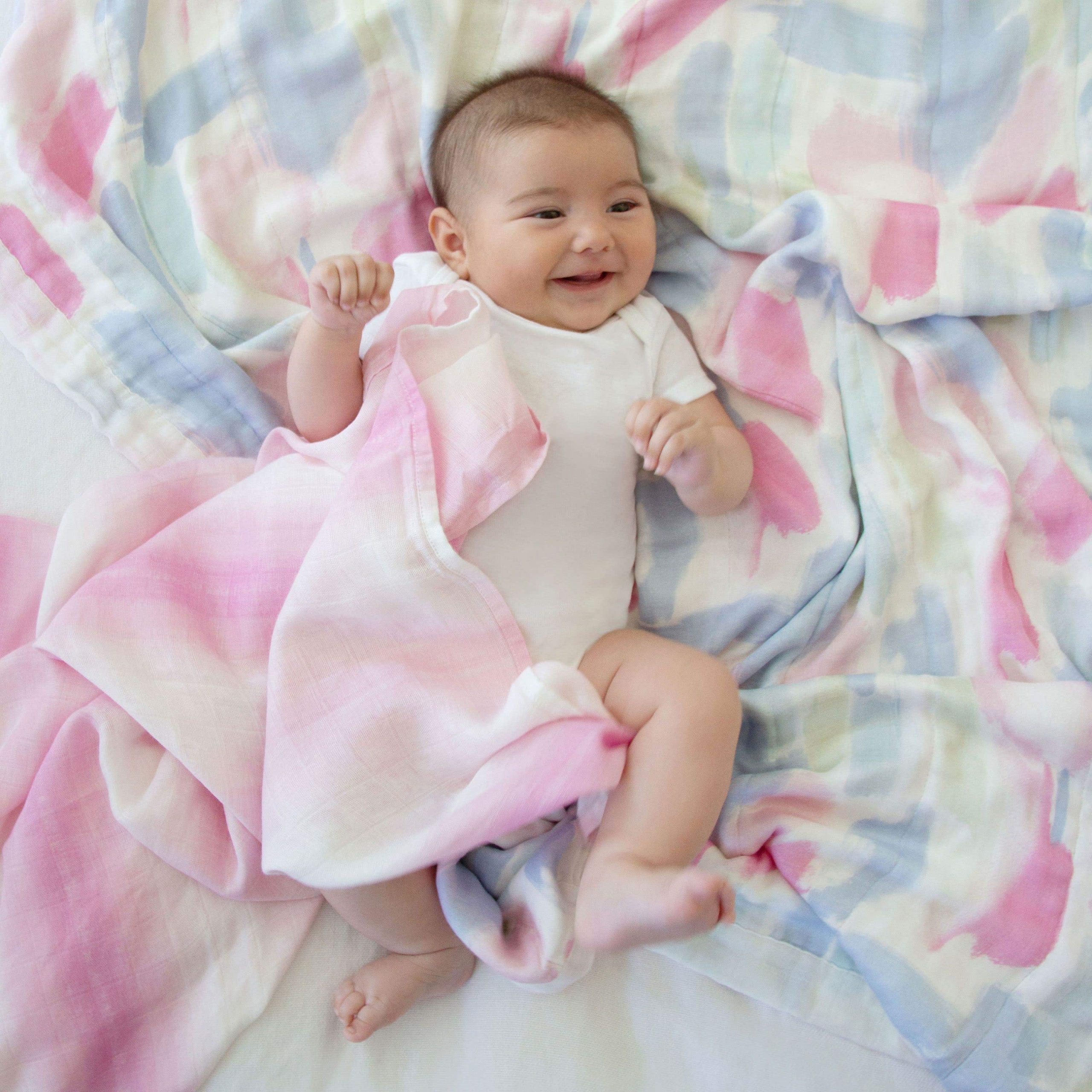 boutique silky soft swaddle blanket 3 pack - Image 2