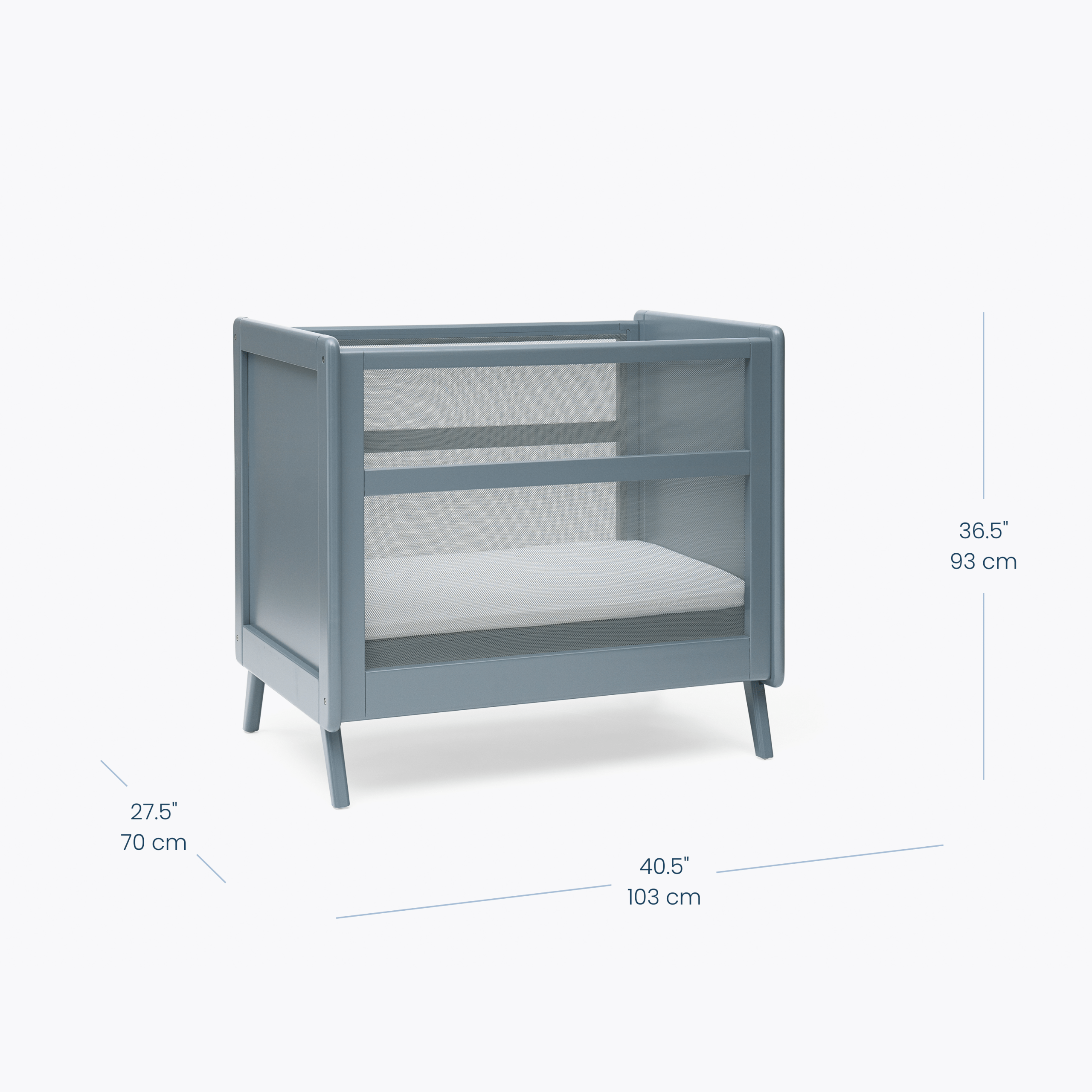 Mini Breathable Mesh Crib - Image 6