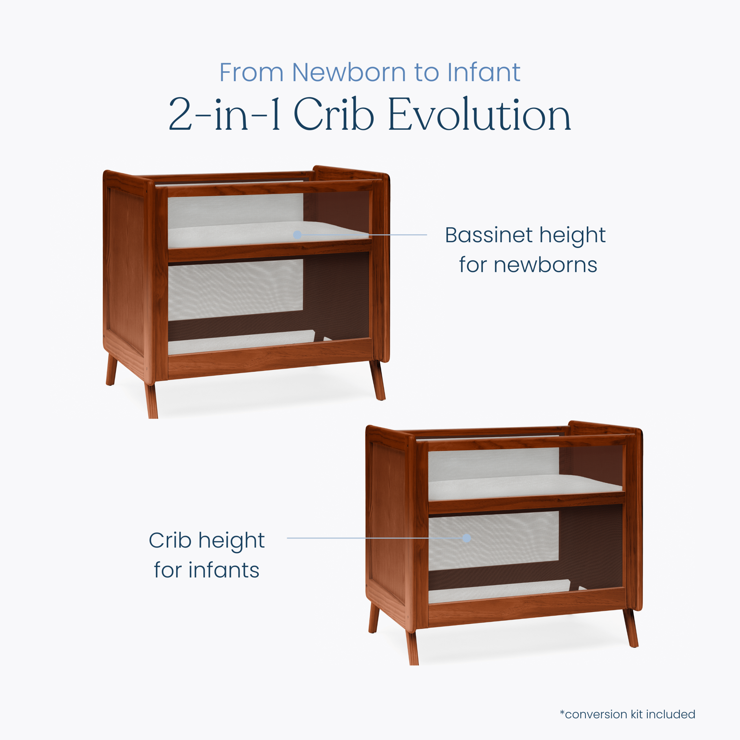 Mini Breathable Mesh Crib - Image 5
