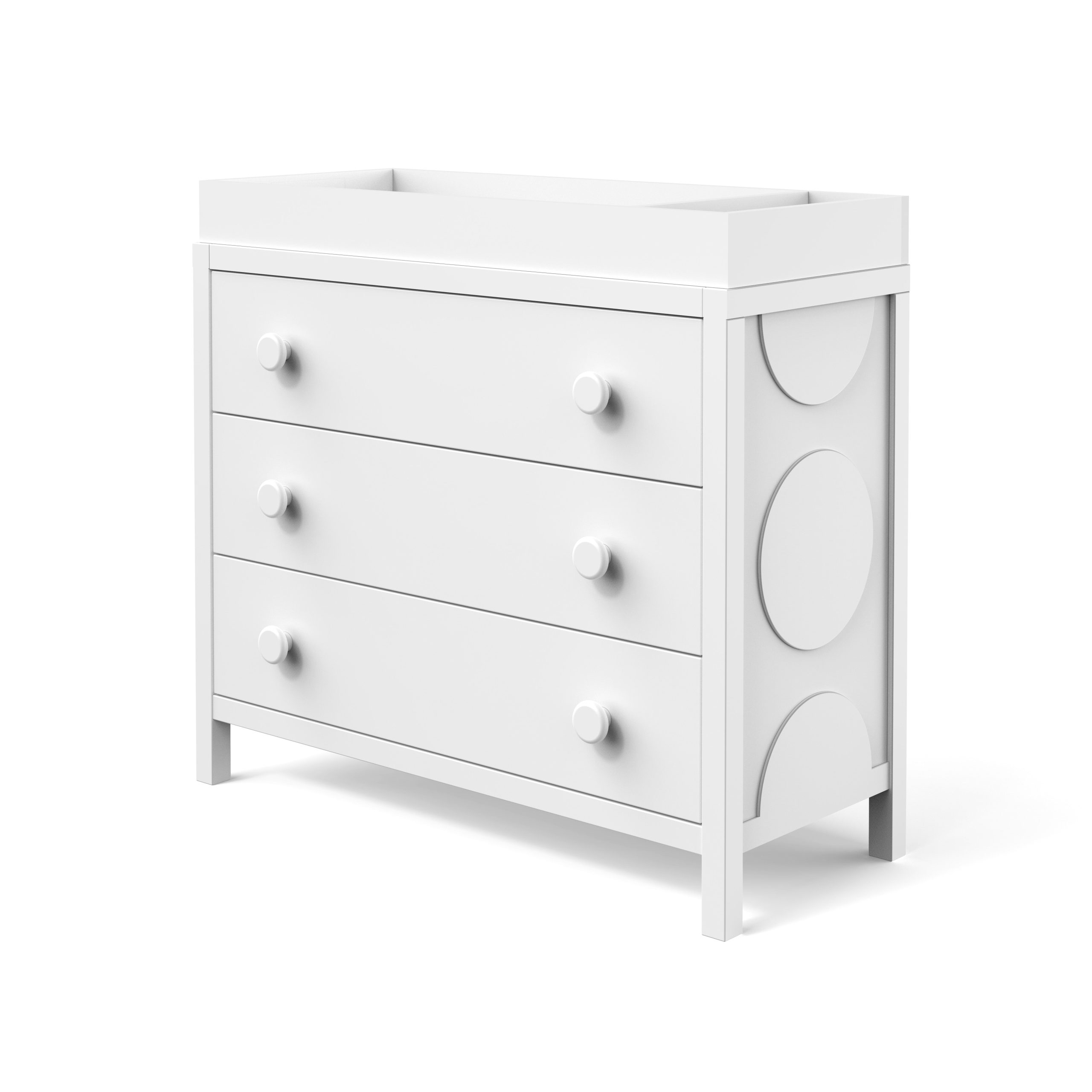 F01792 - Universal Changing Table Topper. Matte White - Image 7
