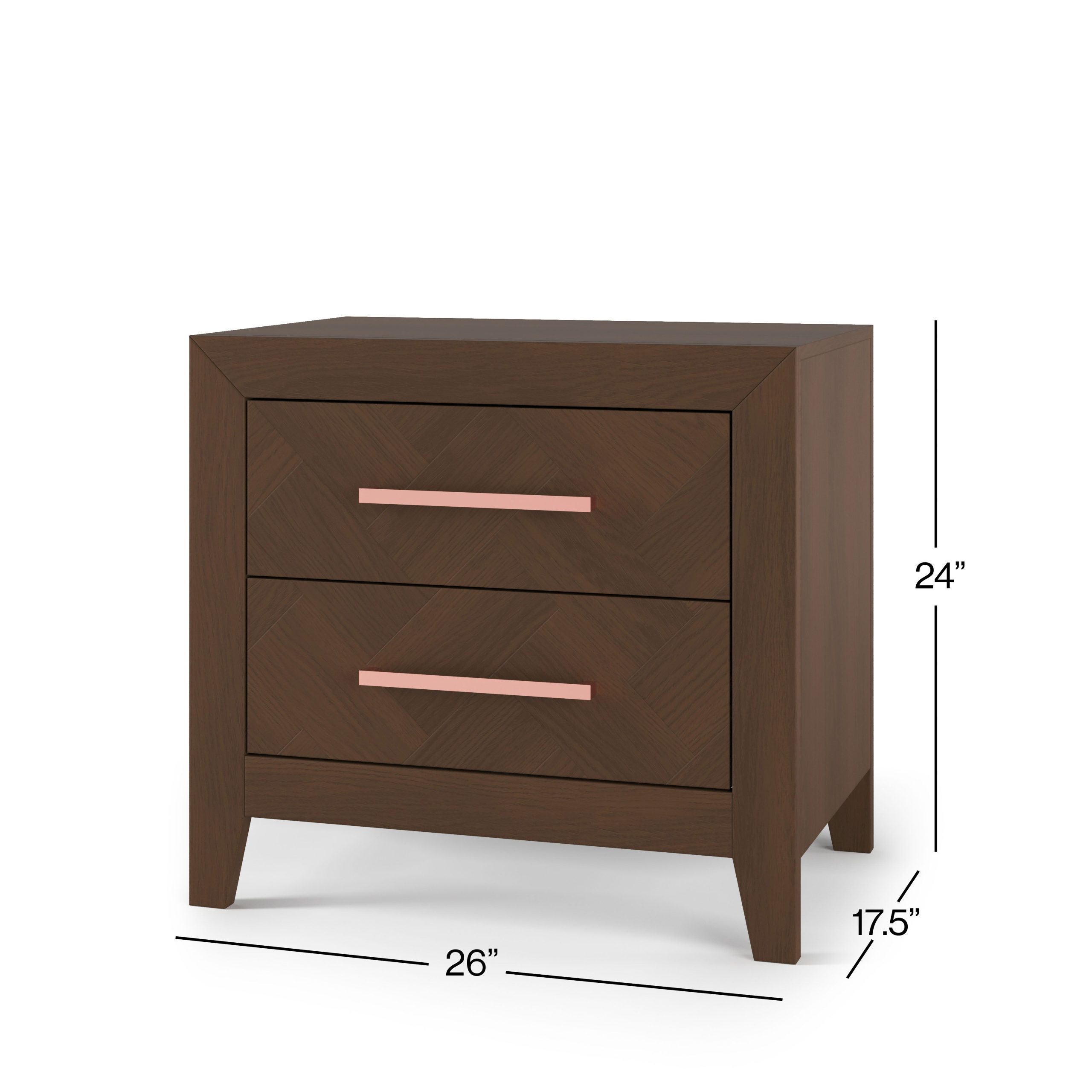 Kieran Nightstand. Toasted Chestnut - Image 2