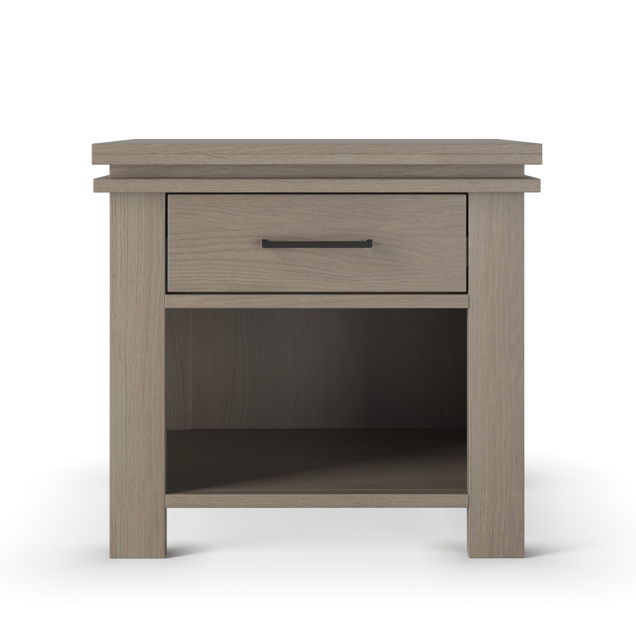 Denman Nightstand. Crescent Gray - Image 5