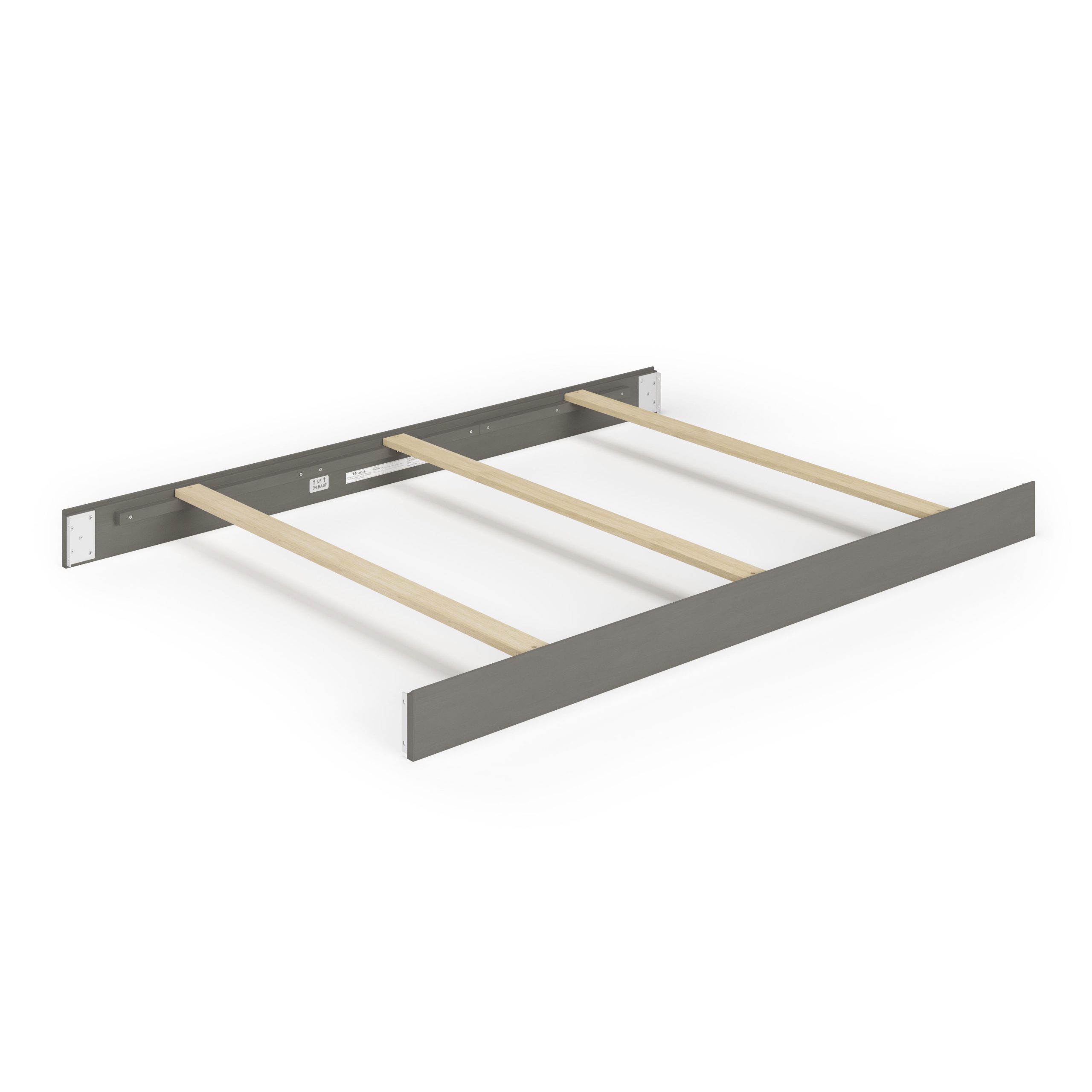 F06401 - Full-Size Bed Rail - Lunar Gray