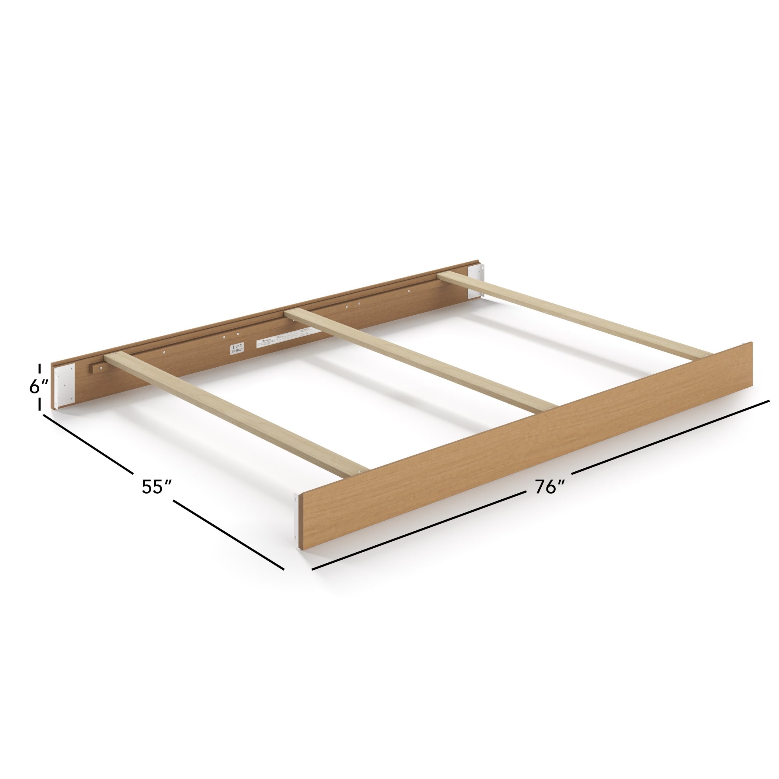 F06424 - Full-Size Bed Rails. Biscotti - Image 3