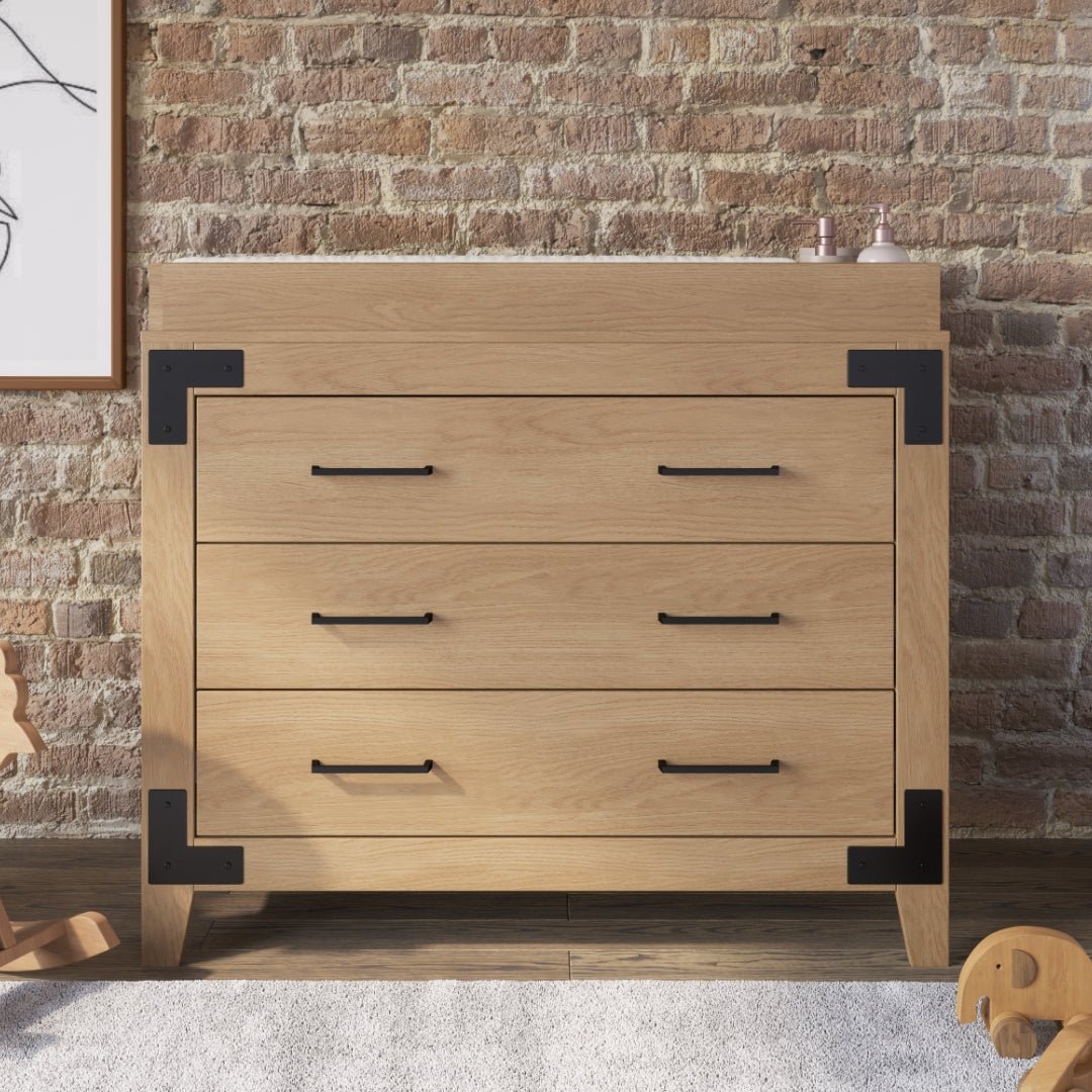 F01792 - Universal Changing Table Topper. Nutmeg - Image 6