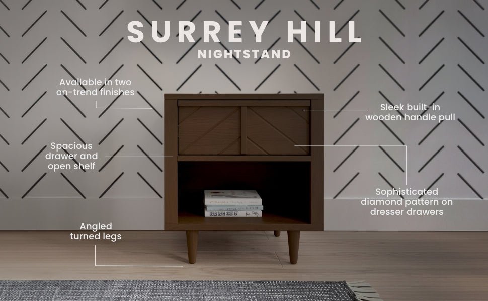 Surrey Hill Nightstand. Toasted Chestnut - Image 6