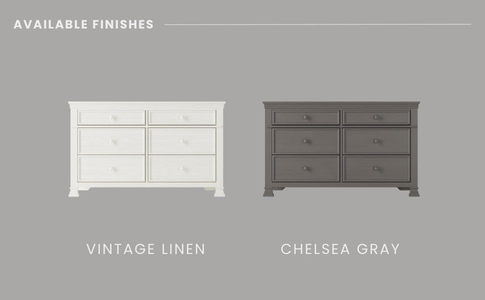 Westgate Double Dresser. Vintage Linen - Image 9