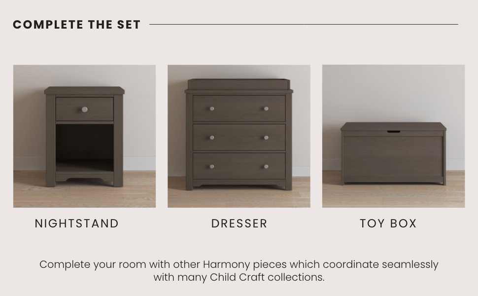 Harmony 33 Kids Toy Box. Dapper Gray - Image 18