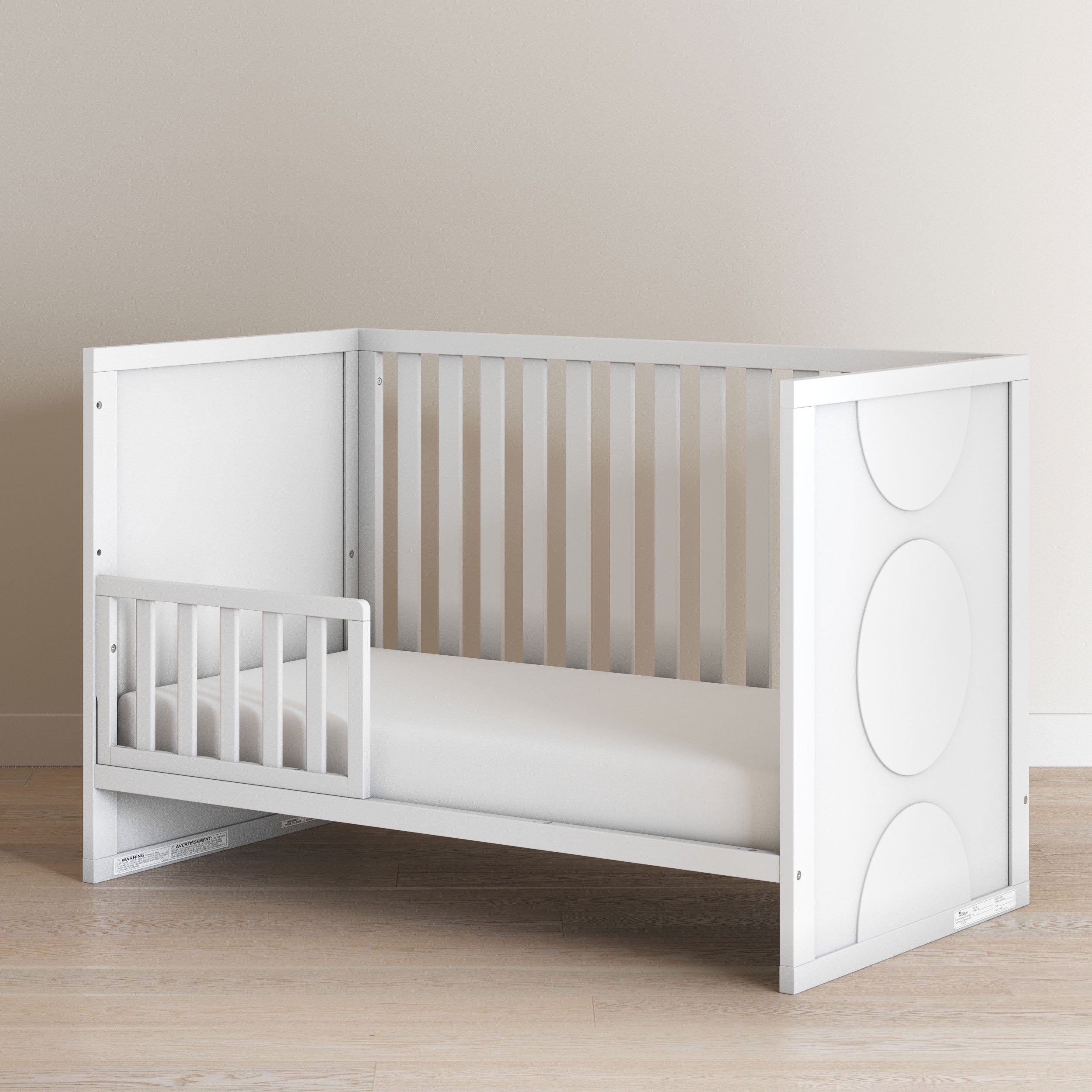 F09501 - Toddler Guard Rail - Matte White - Image 4