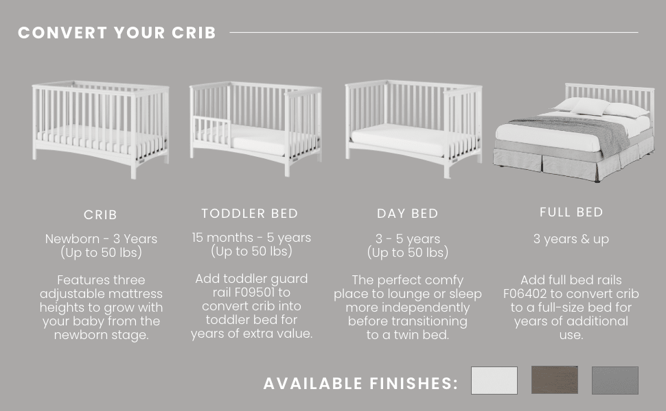 F09501 - Toddler Guard Rail - Matte White - Image 21