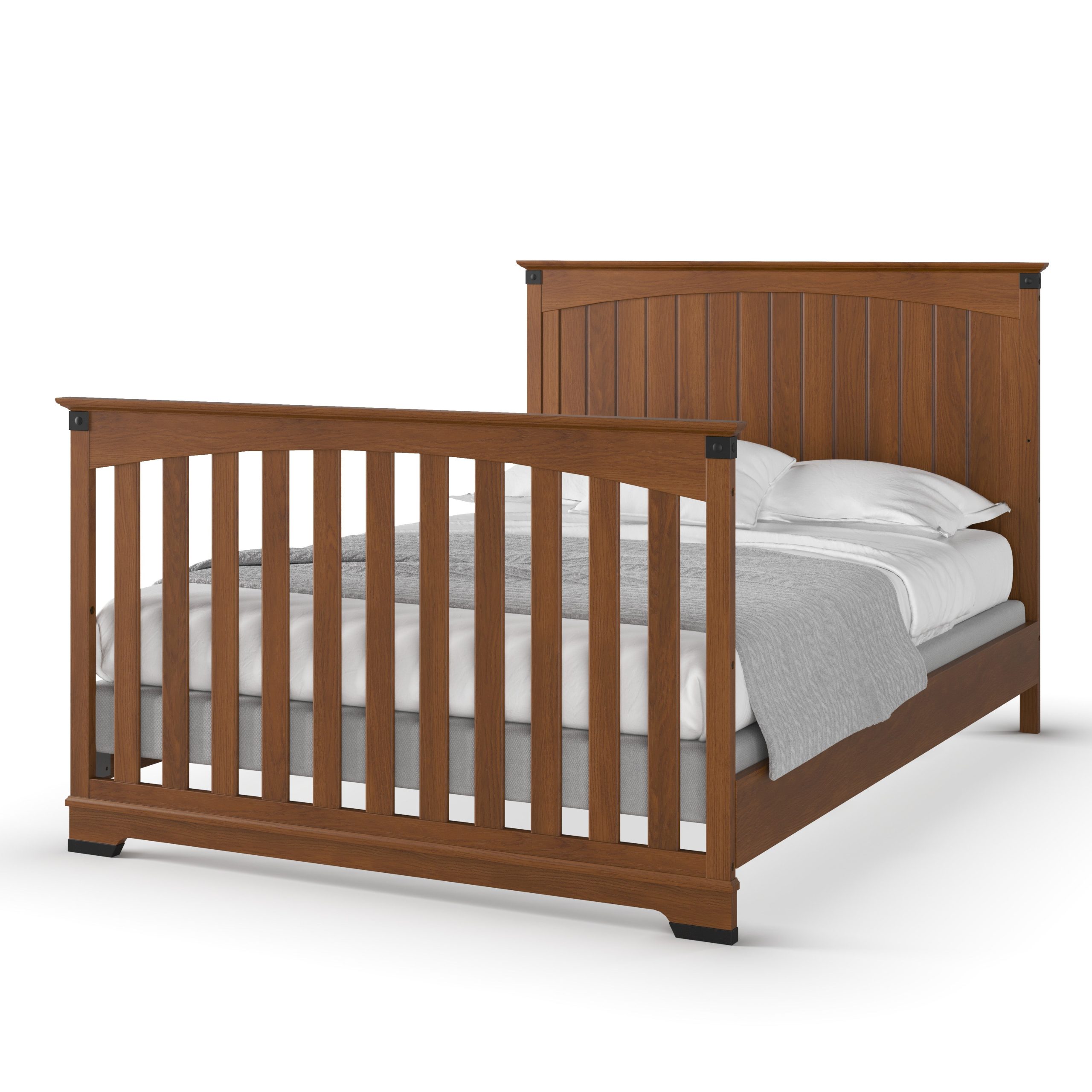 F06424 - Full-Size Bed Rails. Coach Cherry - Image 2