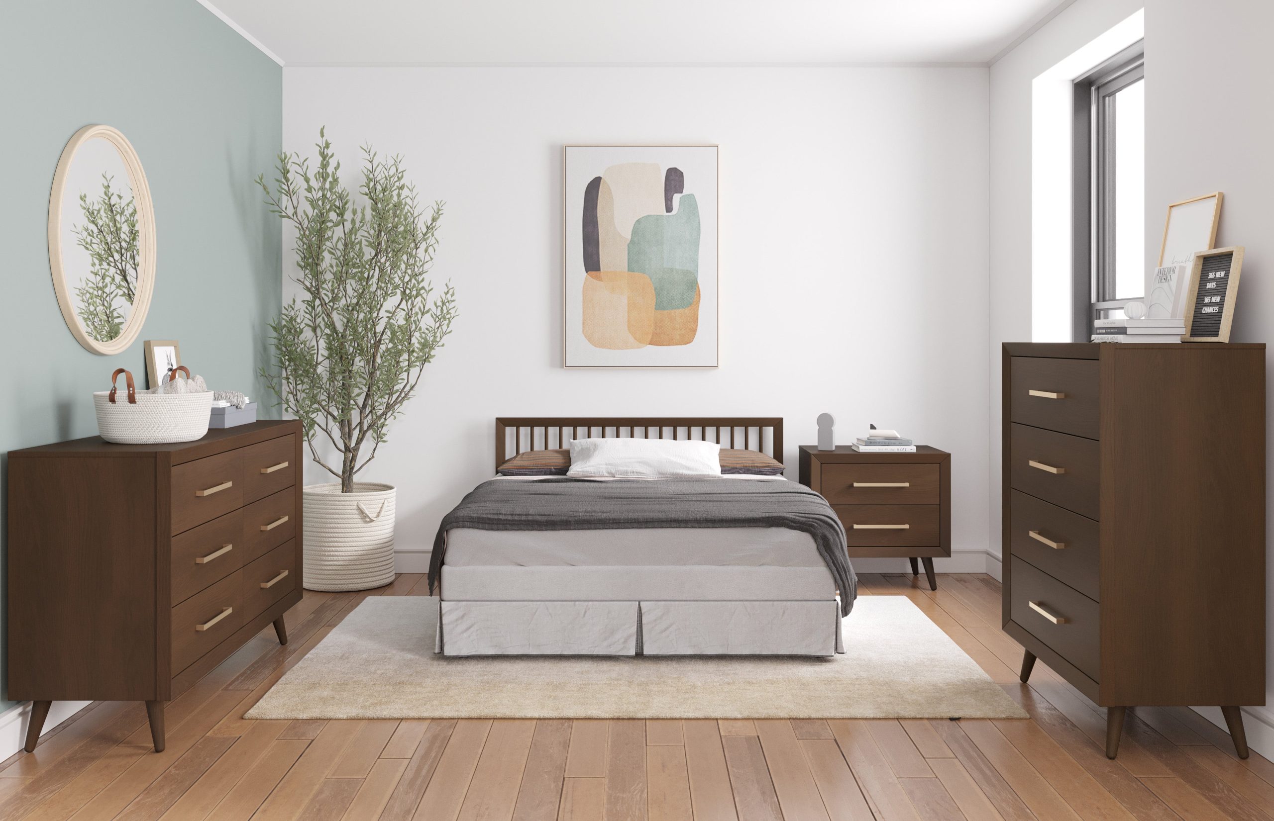 Cranbrook 4-in-1 Convertible Crib. Toasted Chestnut - Image 5