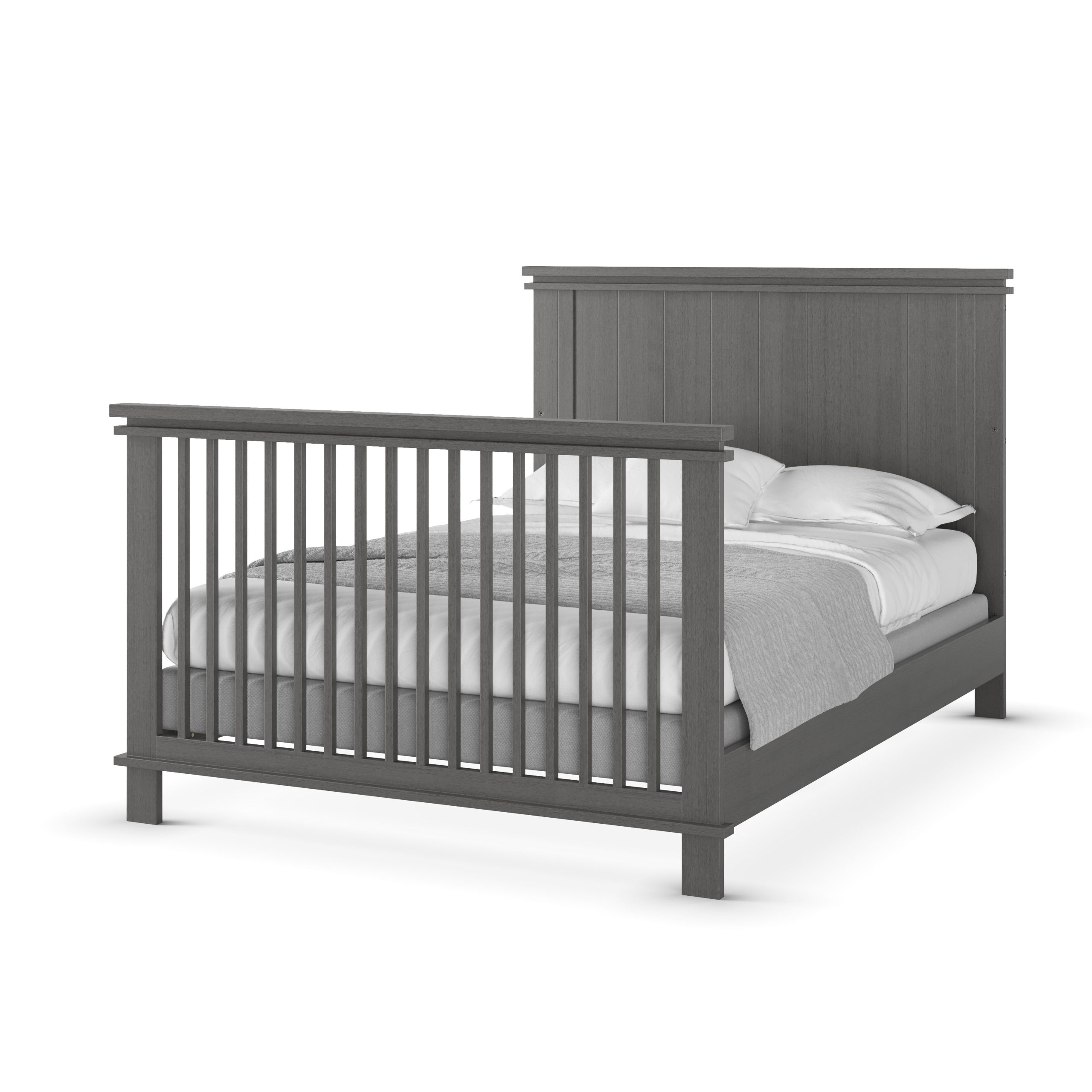F06424 - Full-Size Bed Rails. Midnight Grey