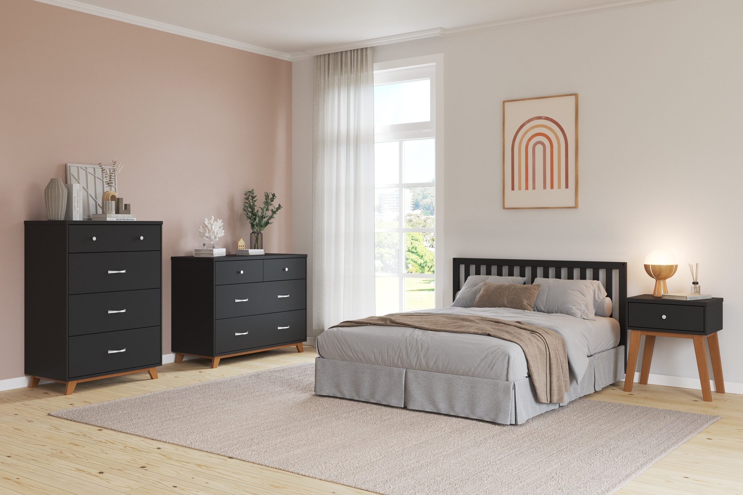Soho Nightstand. Ebony - Image 8