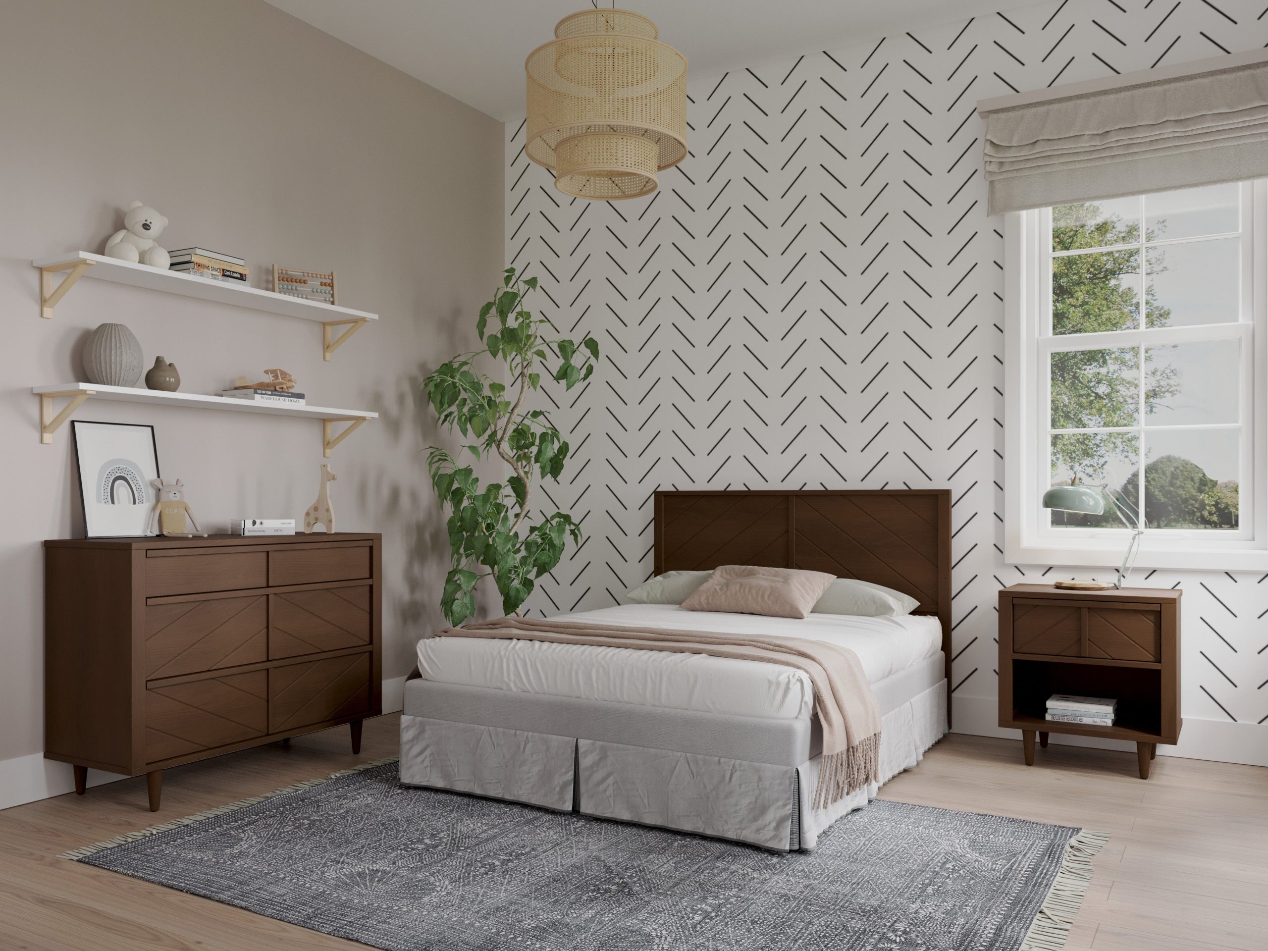 Surrey Hill Nightstand. Toasted Chestnut - Image 9