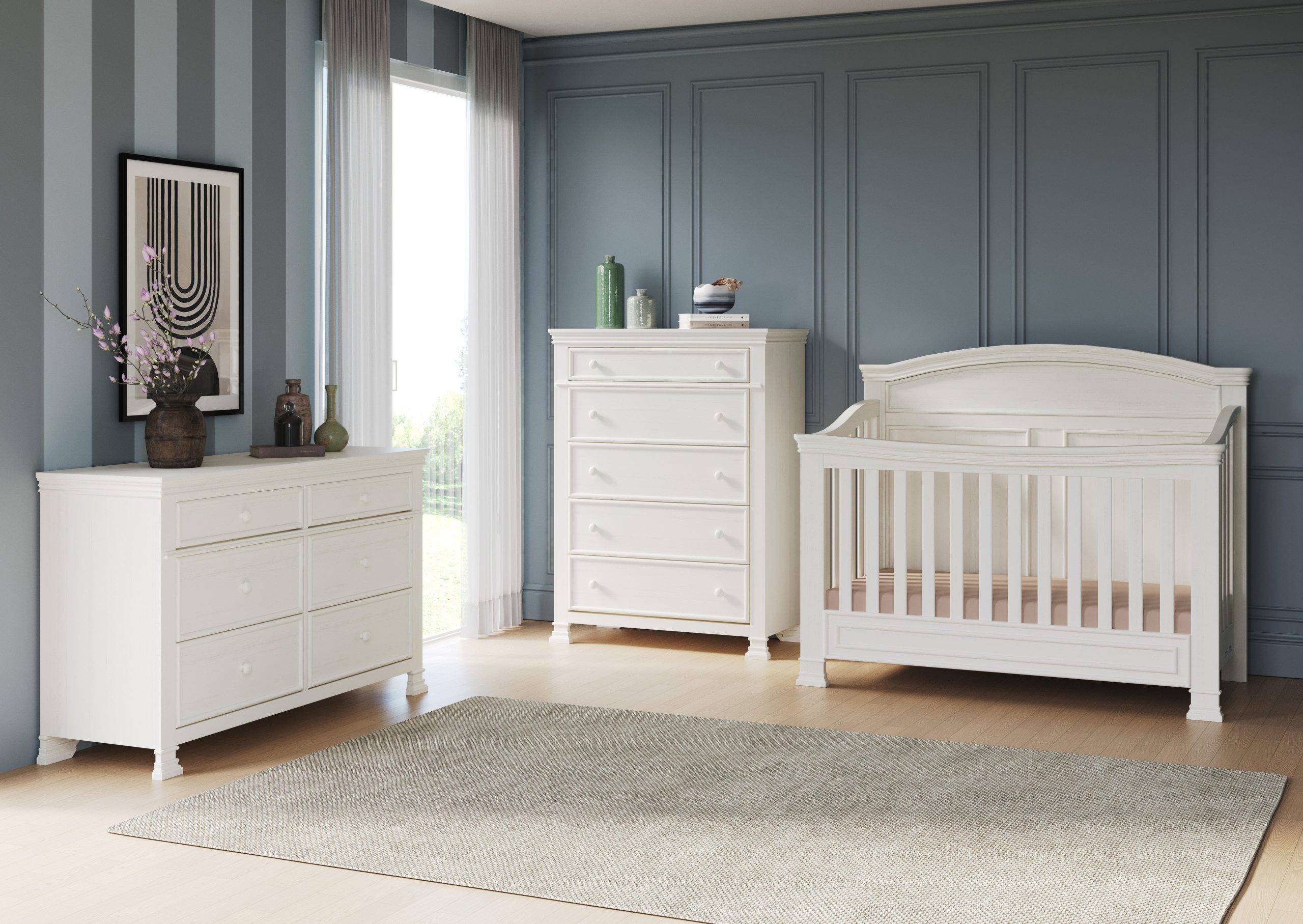 Westgate 4-in-1 Convertible Crib. Vintage Linen - Image 24