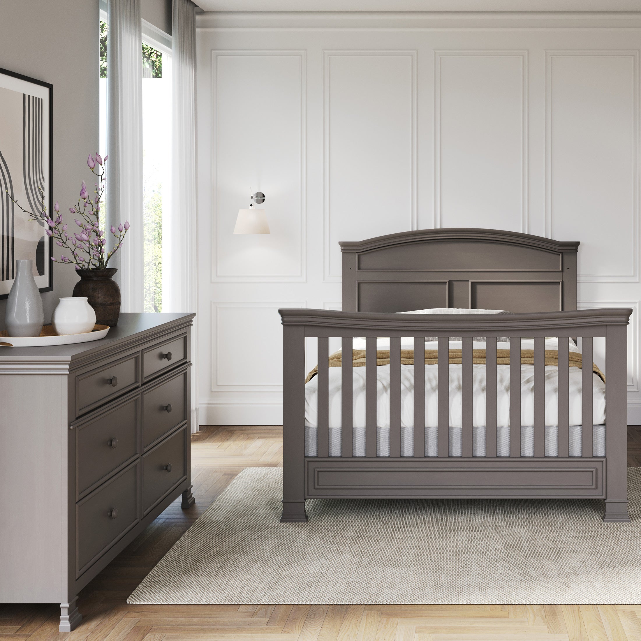 Westgate Double Dresser. Chelsea Gray - Image 10