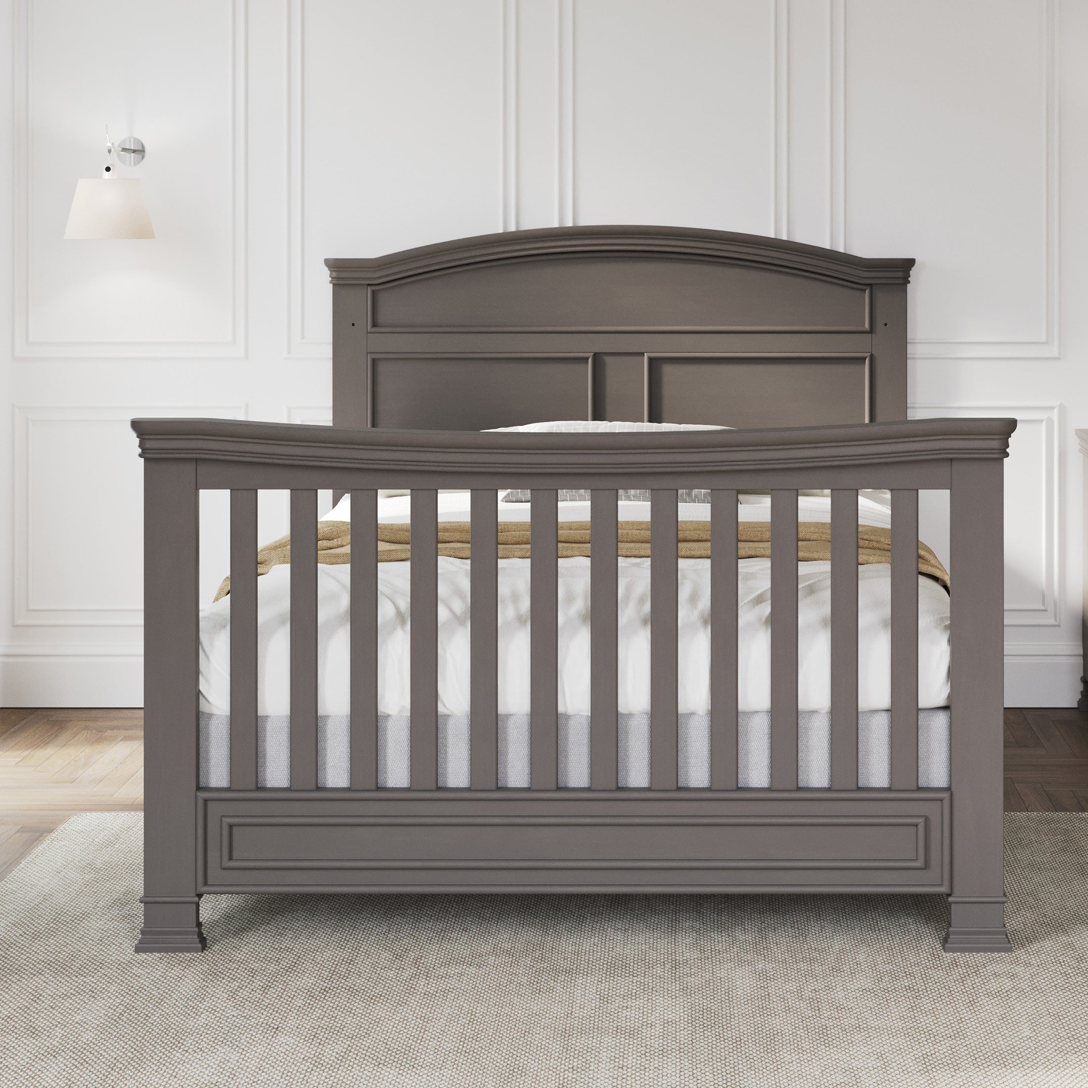 Westgate 4-in-1 Convertible Crib. Chelsea Grey - Image 19