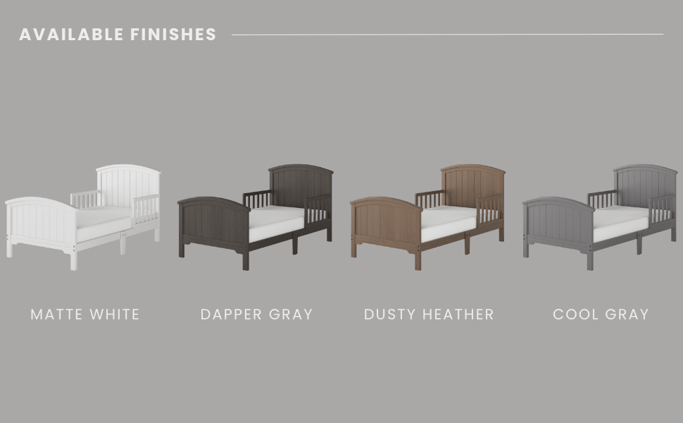 Hampton Toddler Bed. Dusty Heather - Image 11