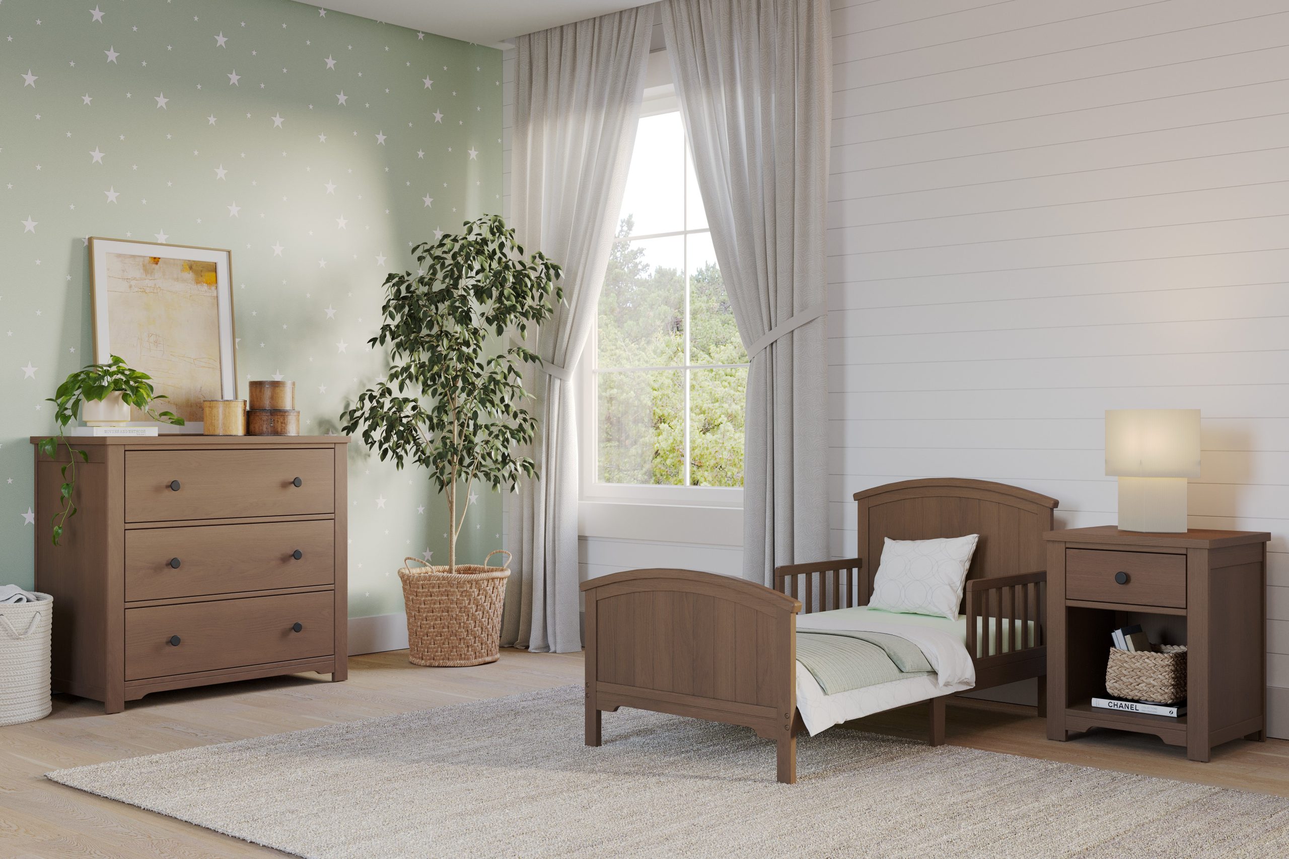Hampton Toddler Bed. Dusty Heather - Image 19
