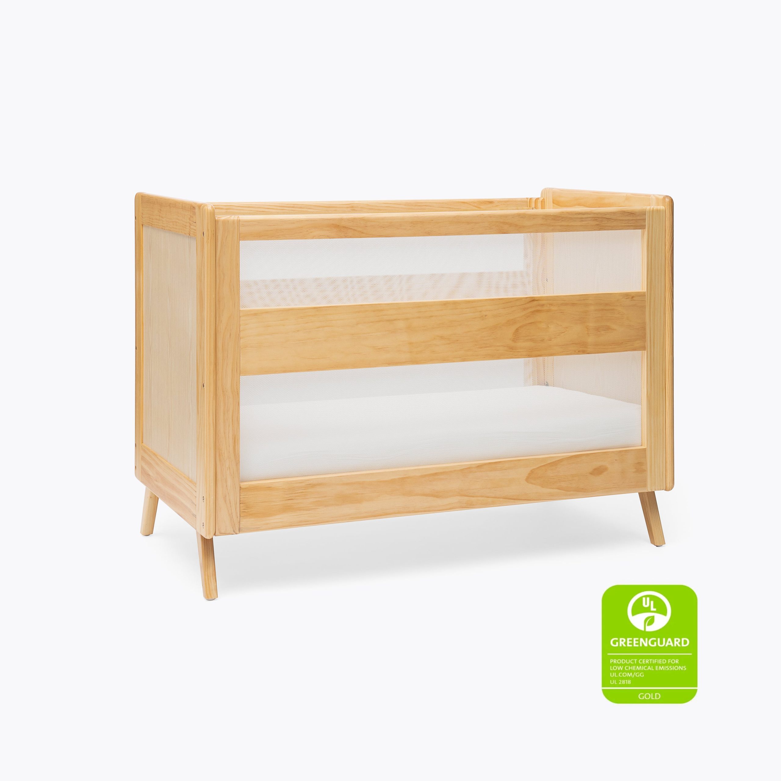 3-in-1 Convertible Full Size Breathable Mesh Crib - Image 2