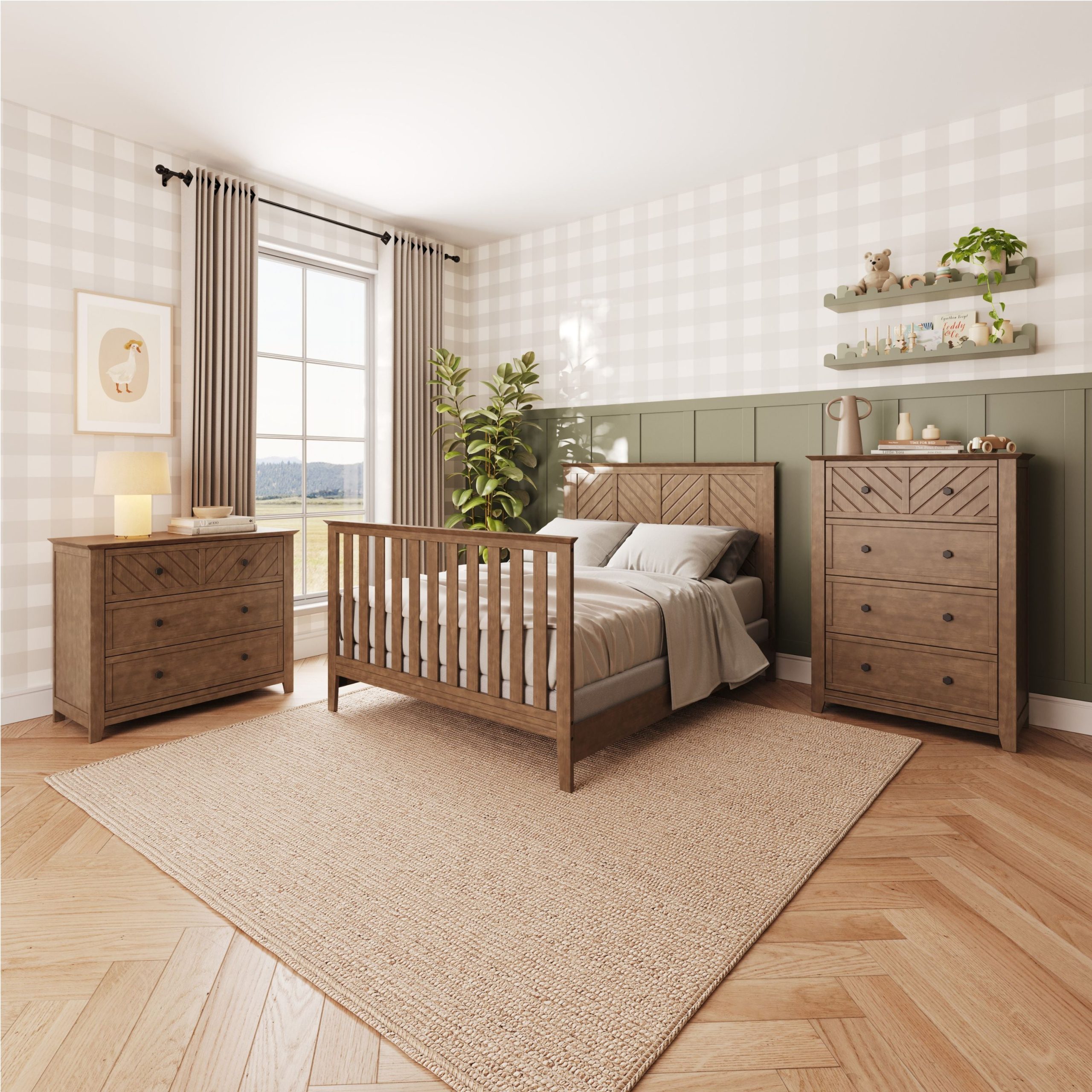 Atwood 4-in-1 Convertible Crib. Cocoa Bean - Image 5