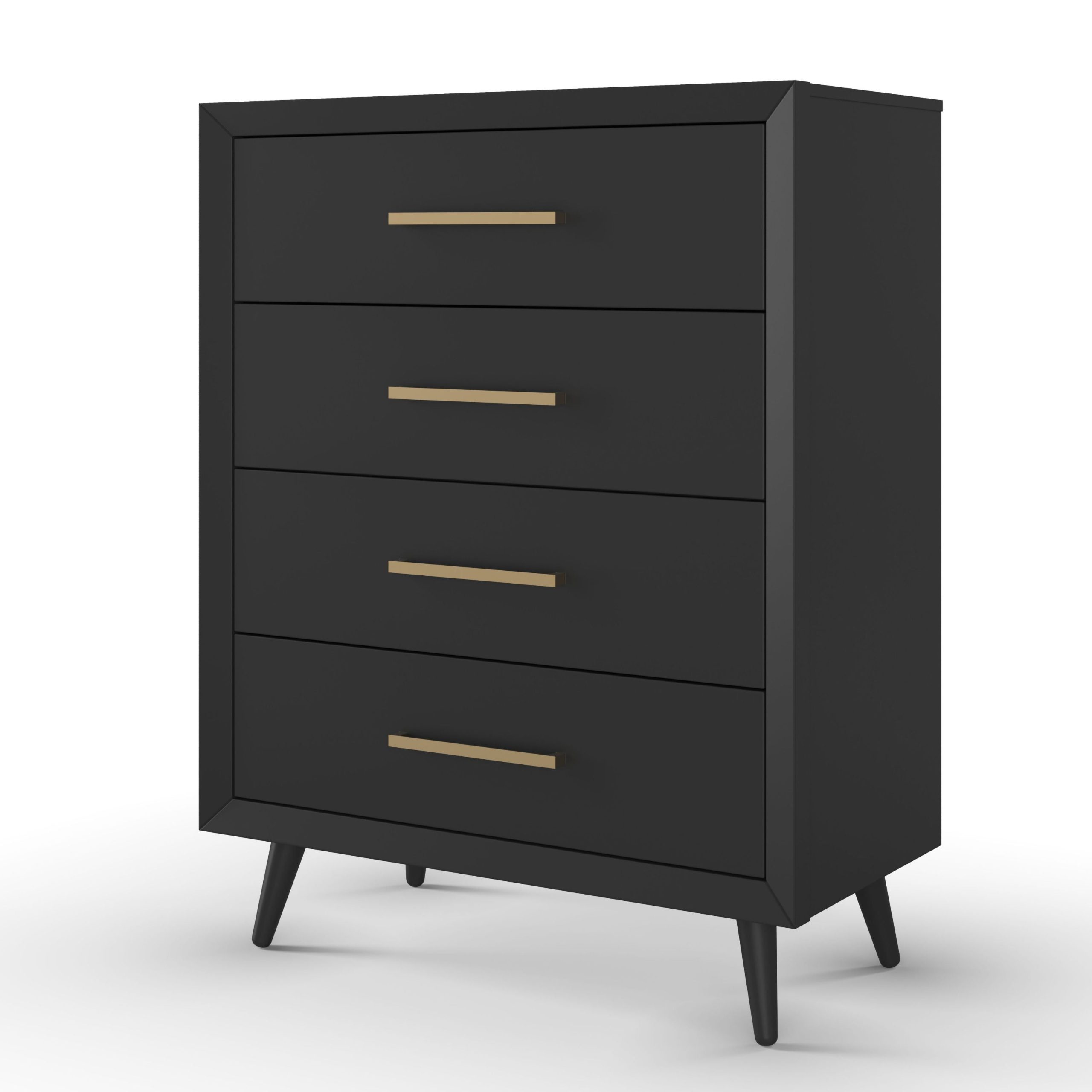 Cranbrook 4-Drawer Chest - Ebony - Image 2
