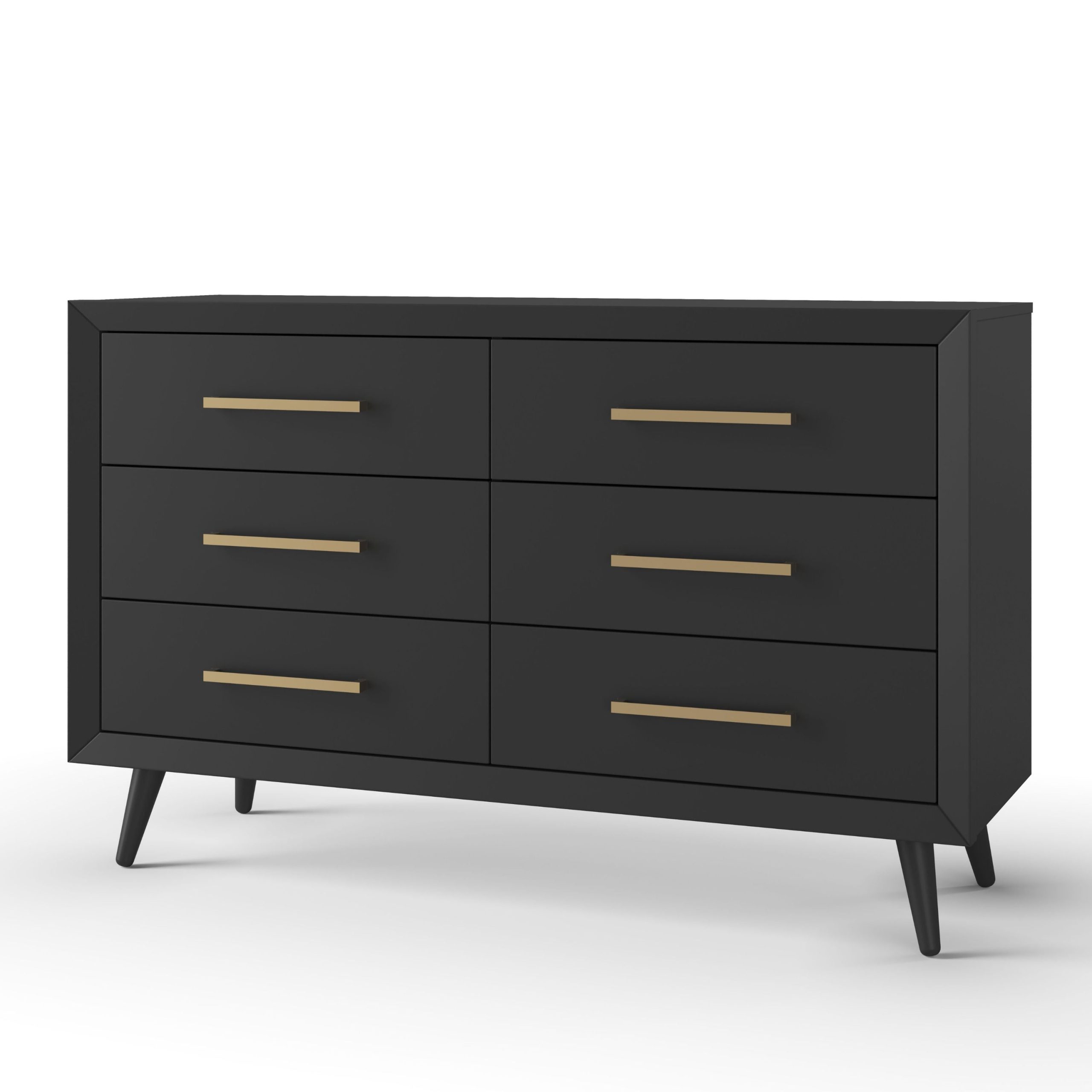 Cranbrook Double Dresser. Ebony - Image 2