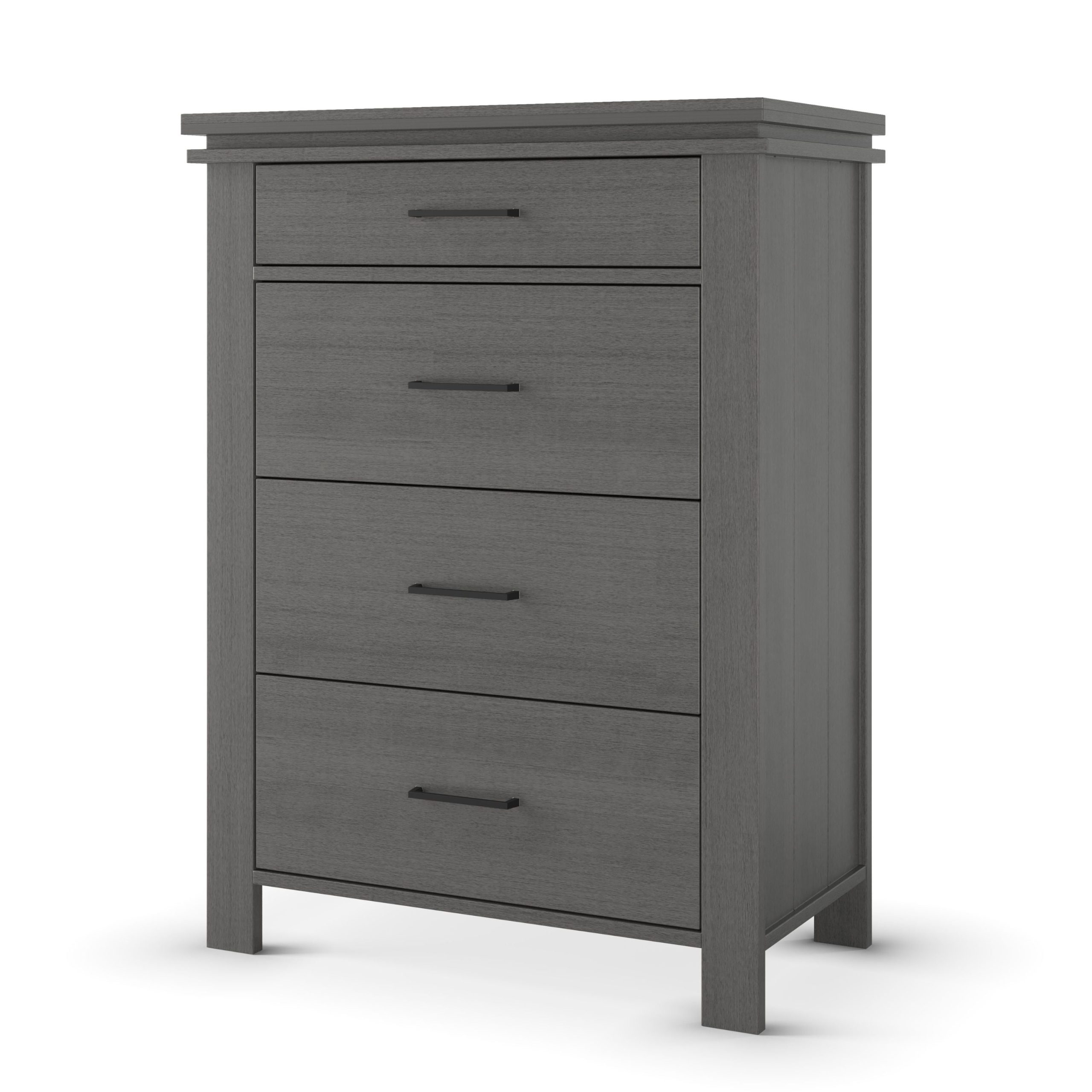 Denman 4 Drawer Chest. Midnight Gray - Image 2