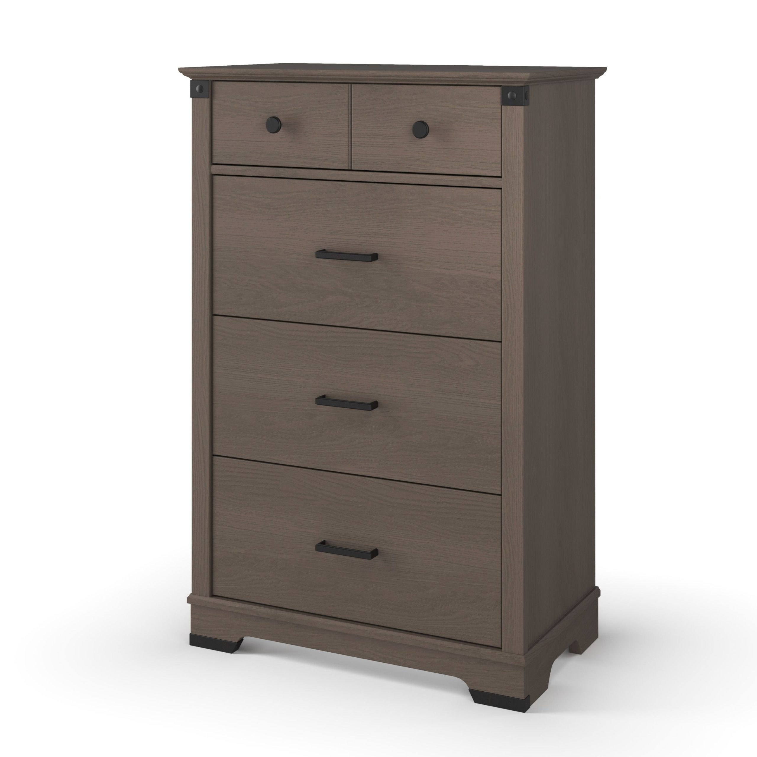 Redmond 4 Drawer Chest. Dapper Gray - Image 2