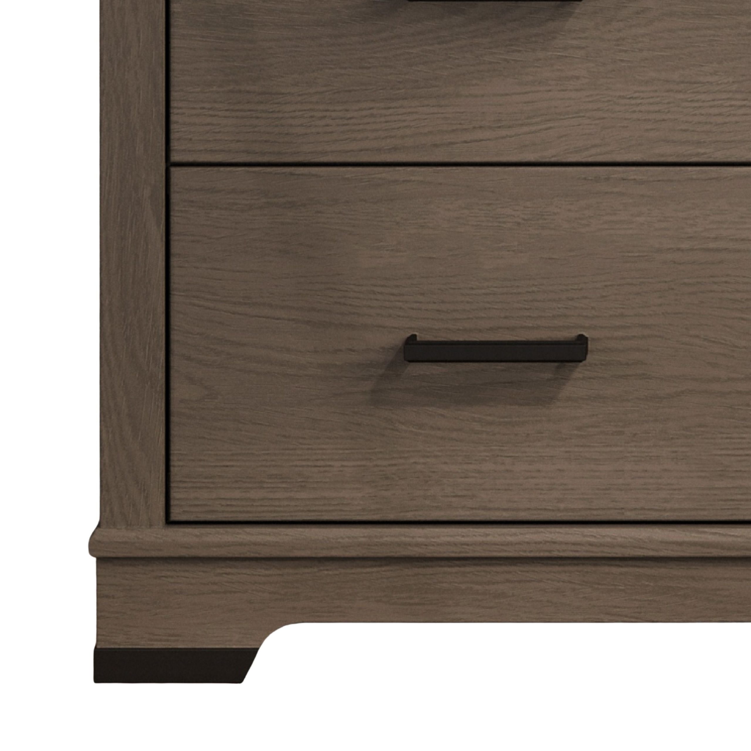 Redmond 3 Drawer Dresser. Dapper Gray - Image 4
