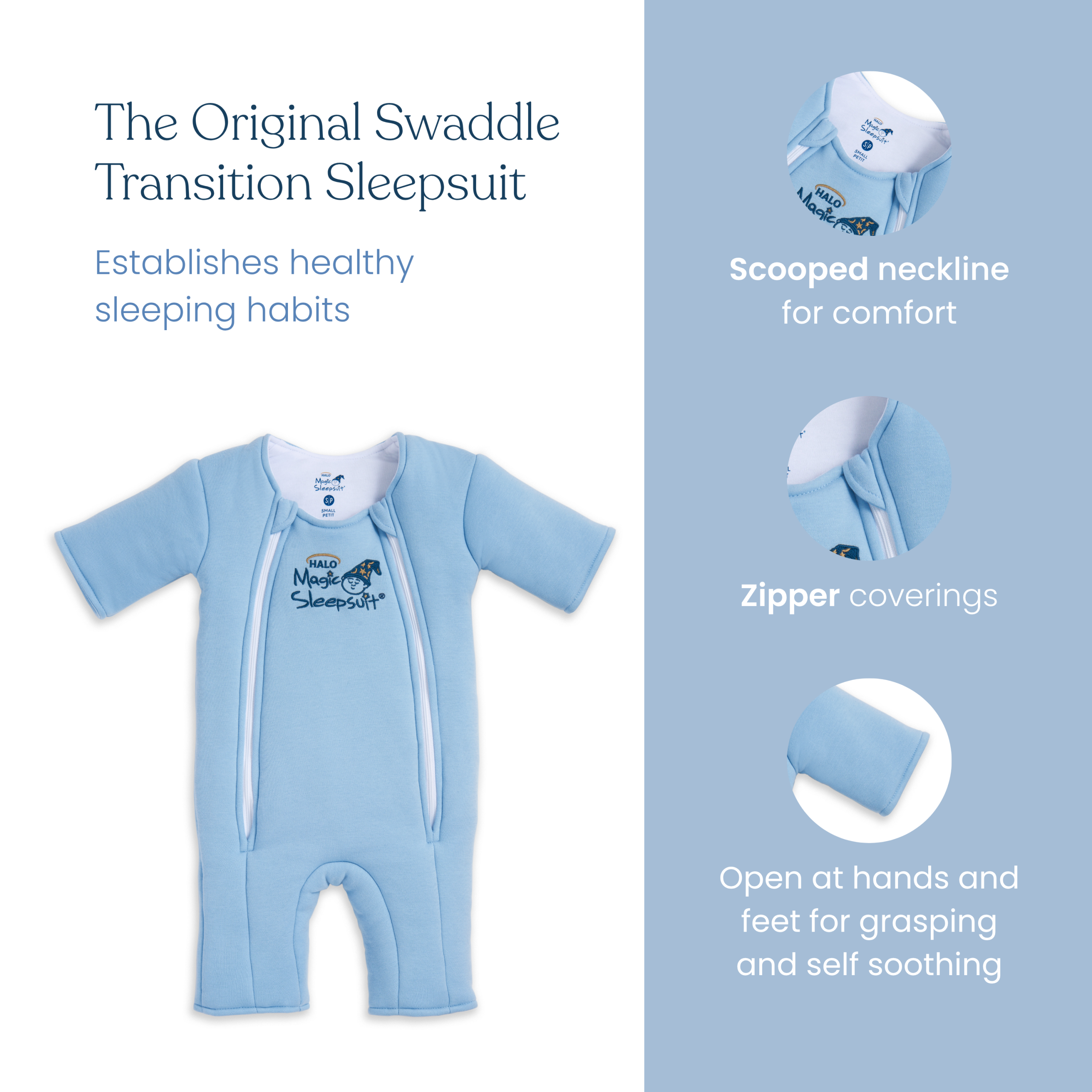 Baby Merlin's Magic Sleepsuit® 100% Cotton - Image 3