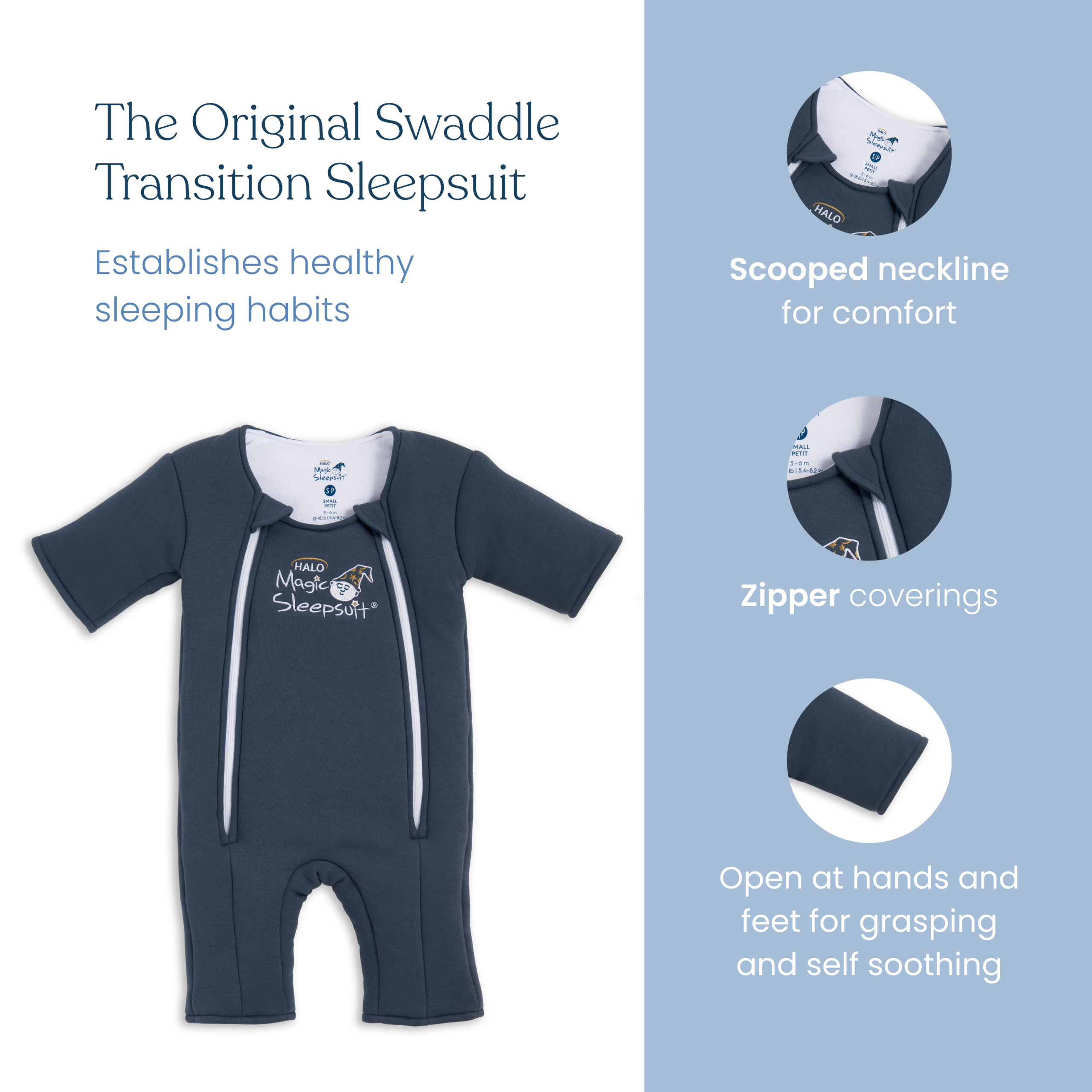 Baby Merlin's Magic SleepsuitĀ® 100% Cotton - Image 3