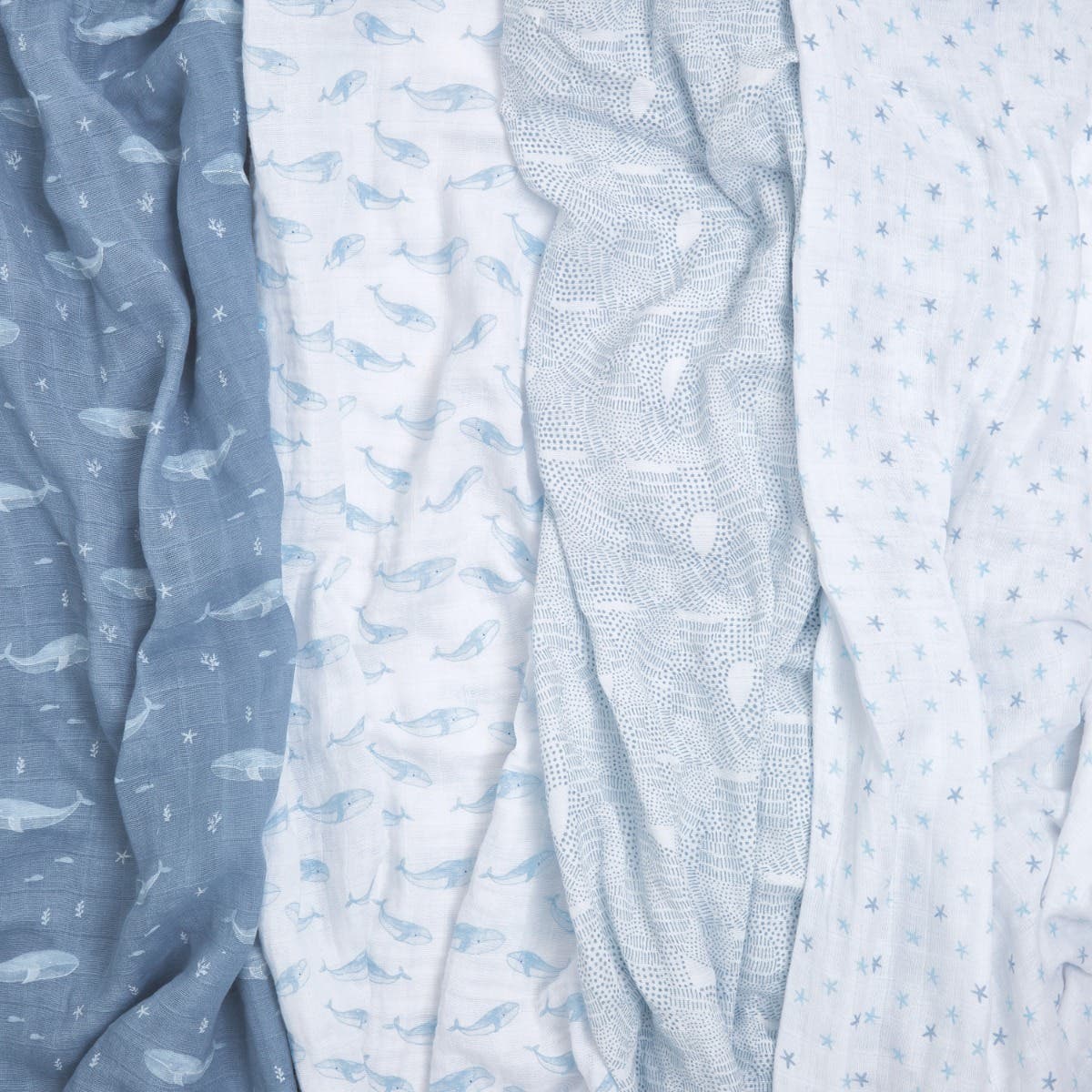 organic cotton muslin swaddle blanket 4 pack - Image 5