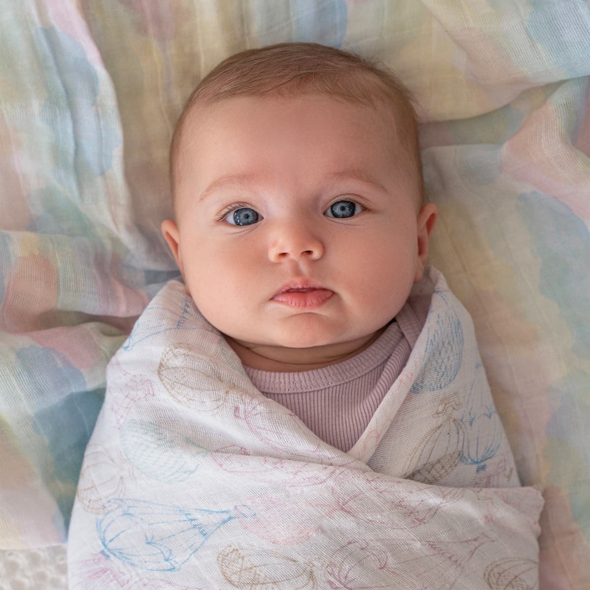 organic cotton muslin swaddle blanket 2 pack - Image 3
