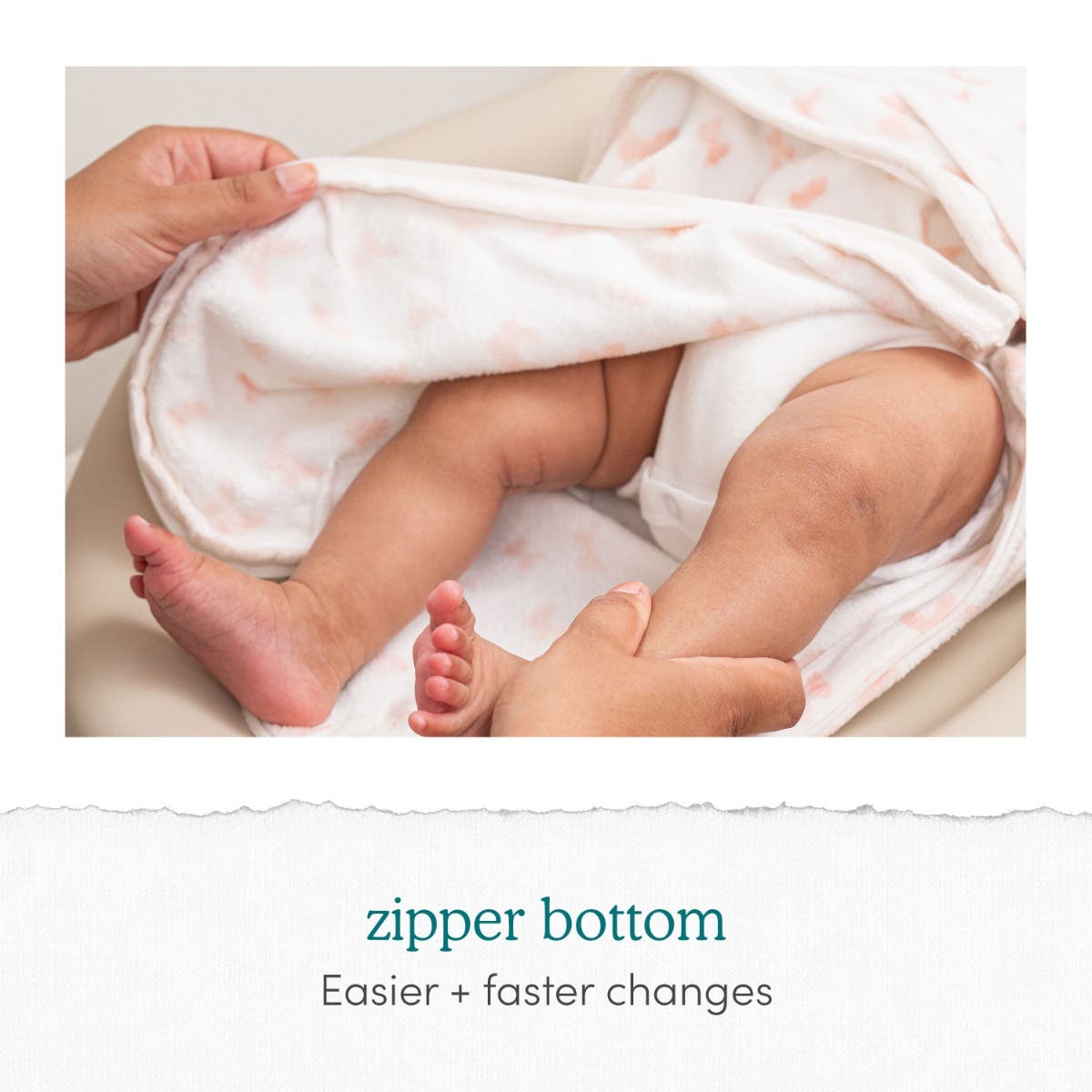 essentials swaddle wrap quick change 2 pack - Image 3