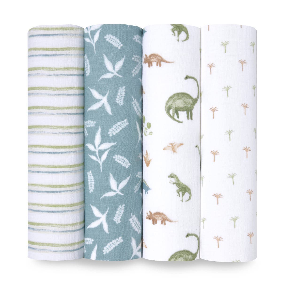 essentials cotton muslin swaddle blanket 4 pack