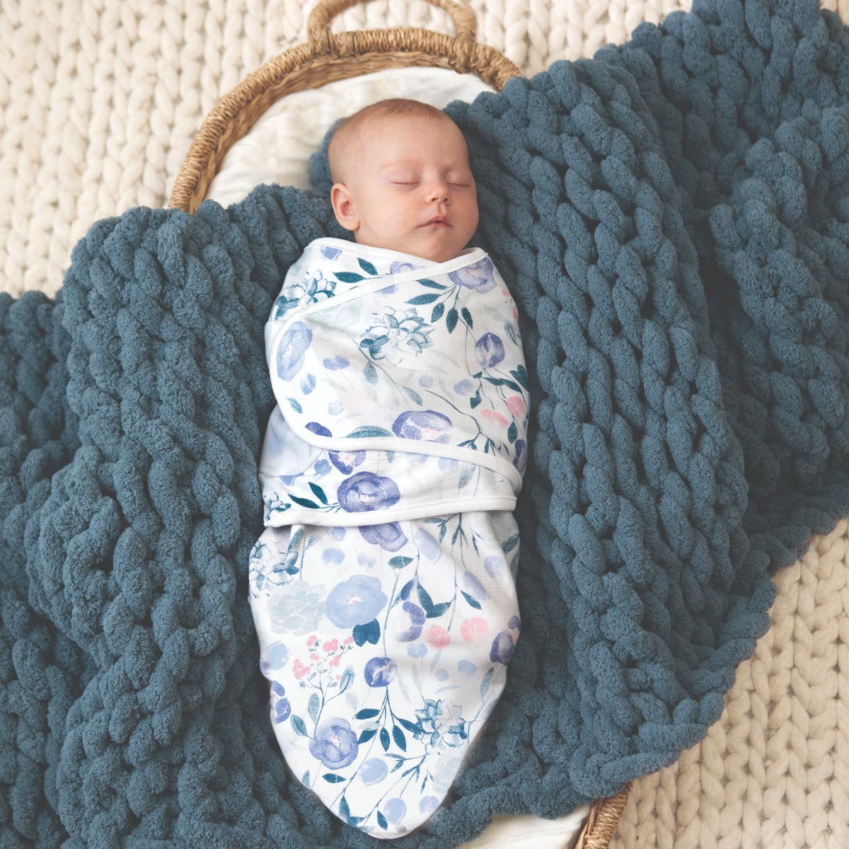 essentials easy swaddle wrap quick change 3 pack TOG 1.0 - Image 2