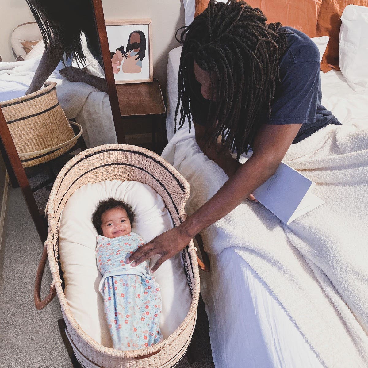 essentials easy swaddle wrap quick change 3 pack TOG 1.0 - Image 7
